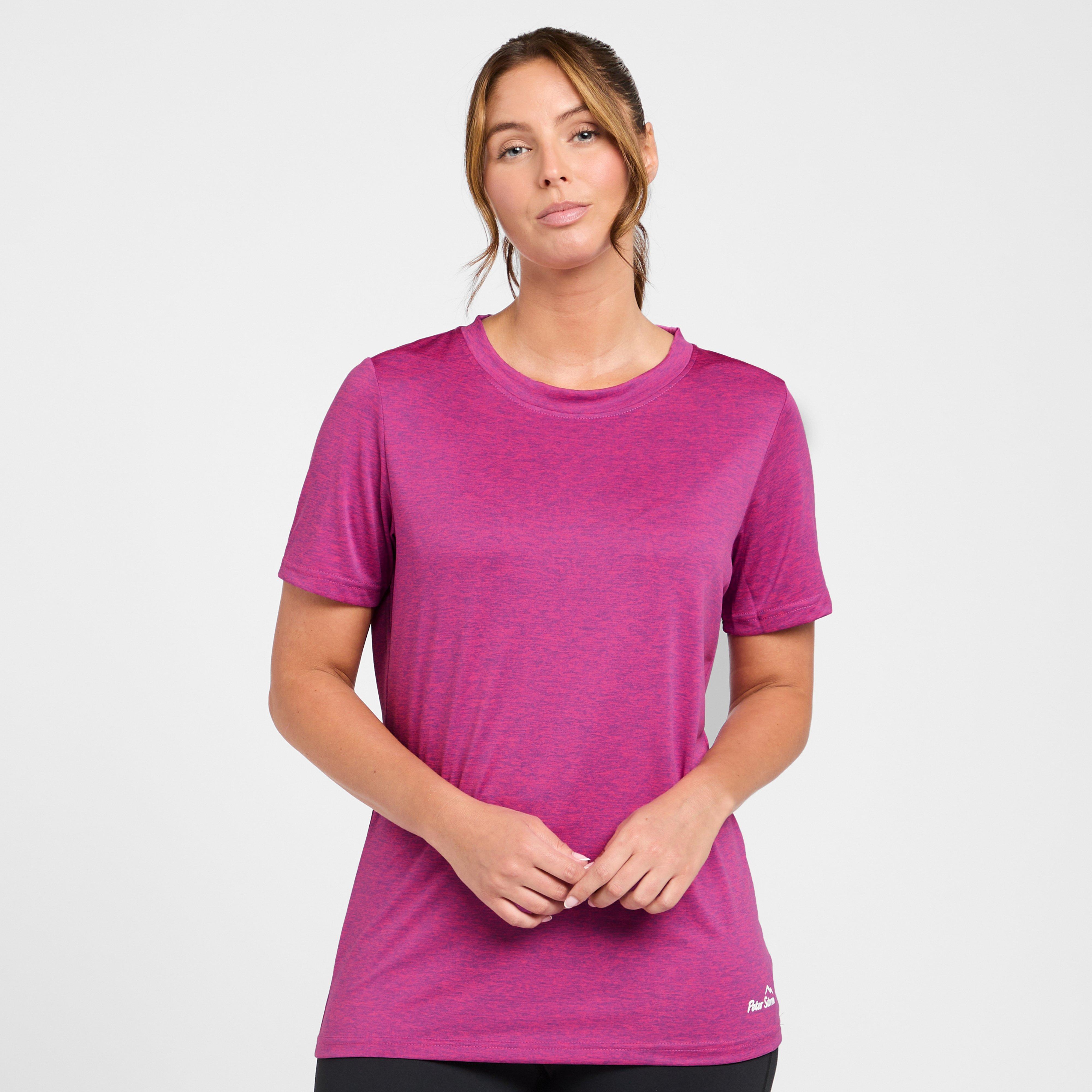 Womens Active Short Sleeve T Shirt Pink Pink