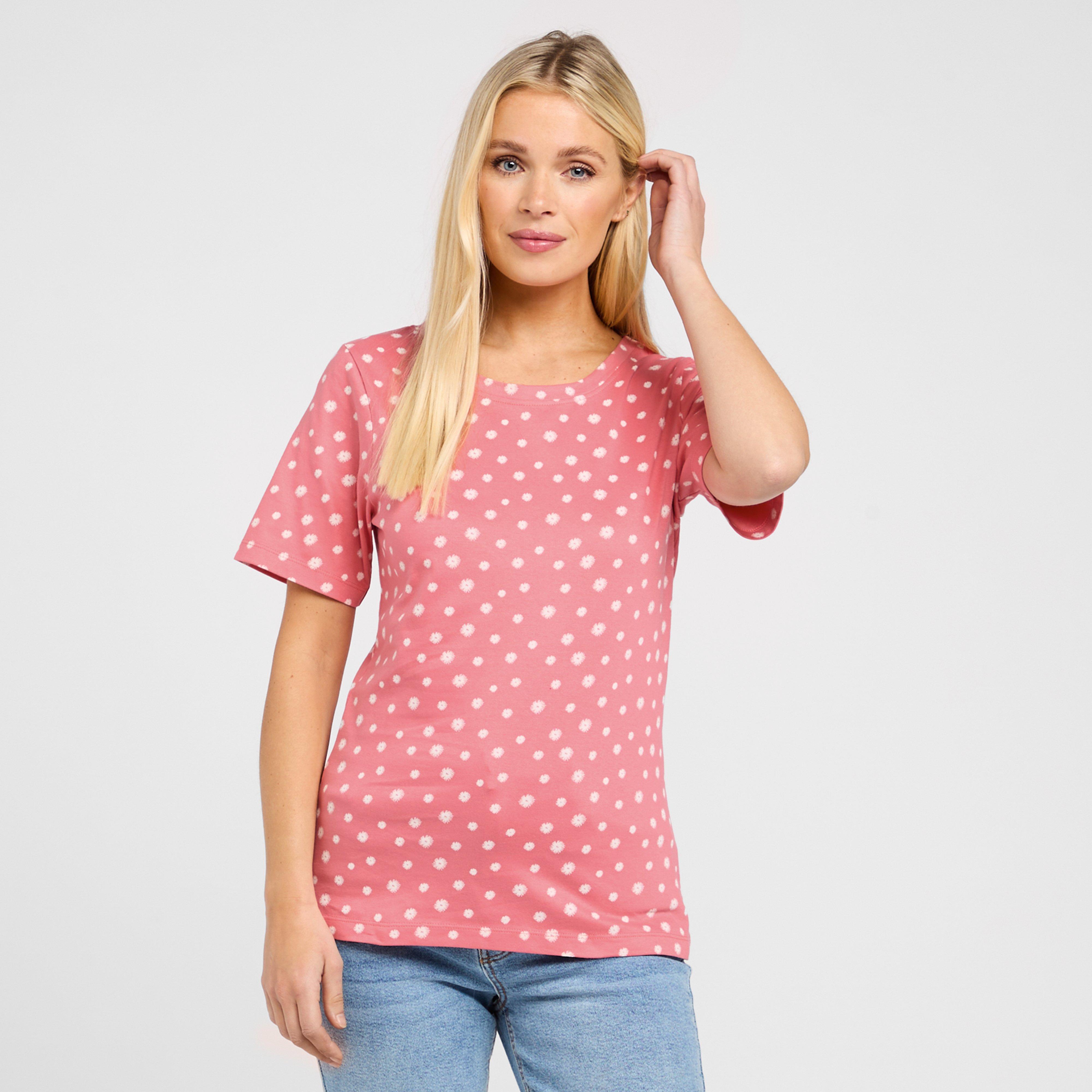 Click to view product details and reviews for Womens Angel Short Sleeved Tee Pink.