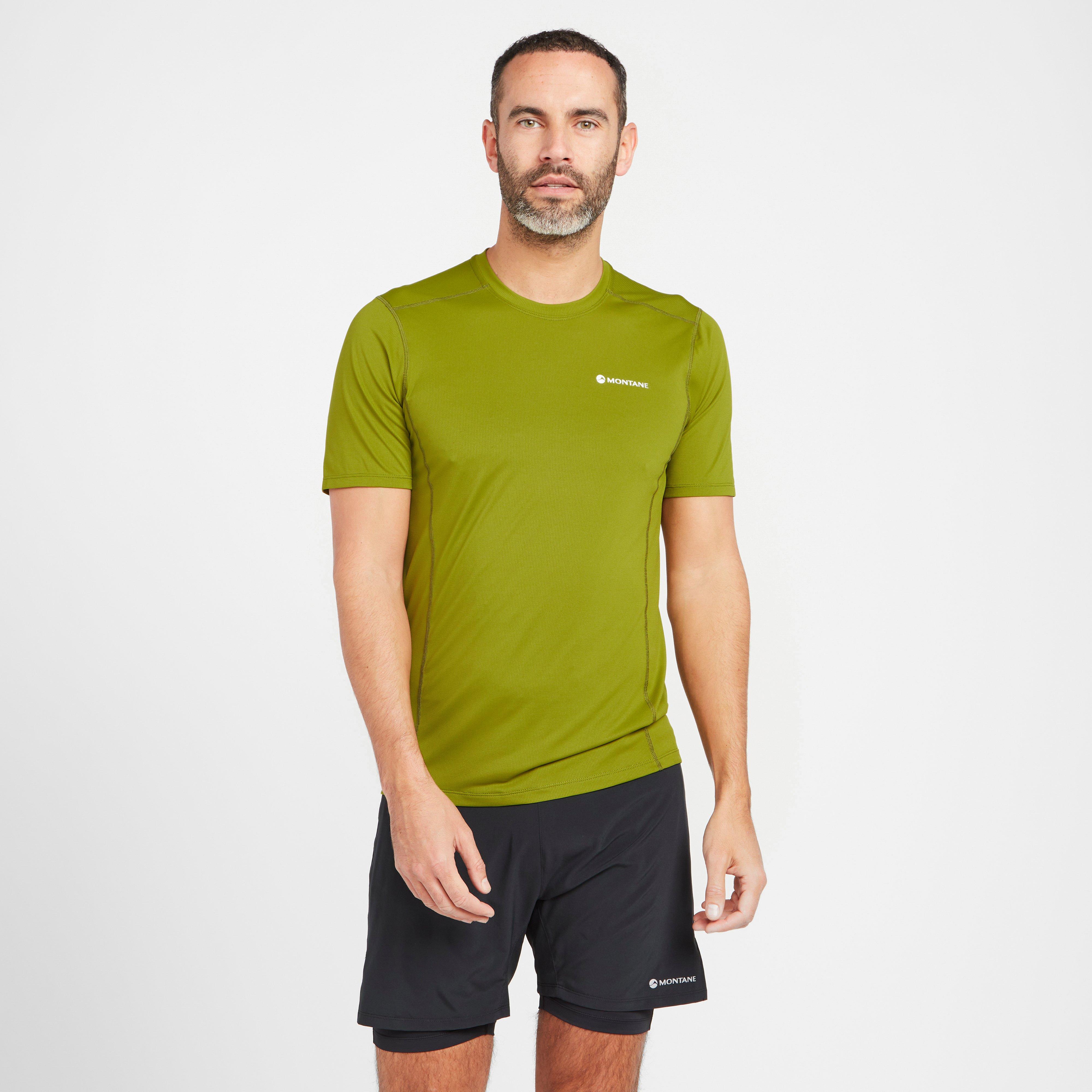 Montane Men's Dart Lite Short Sleeved T-Shirt - Green, Green