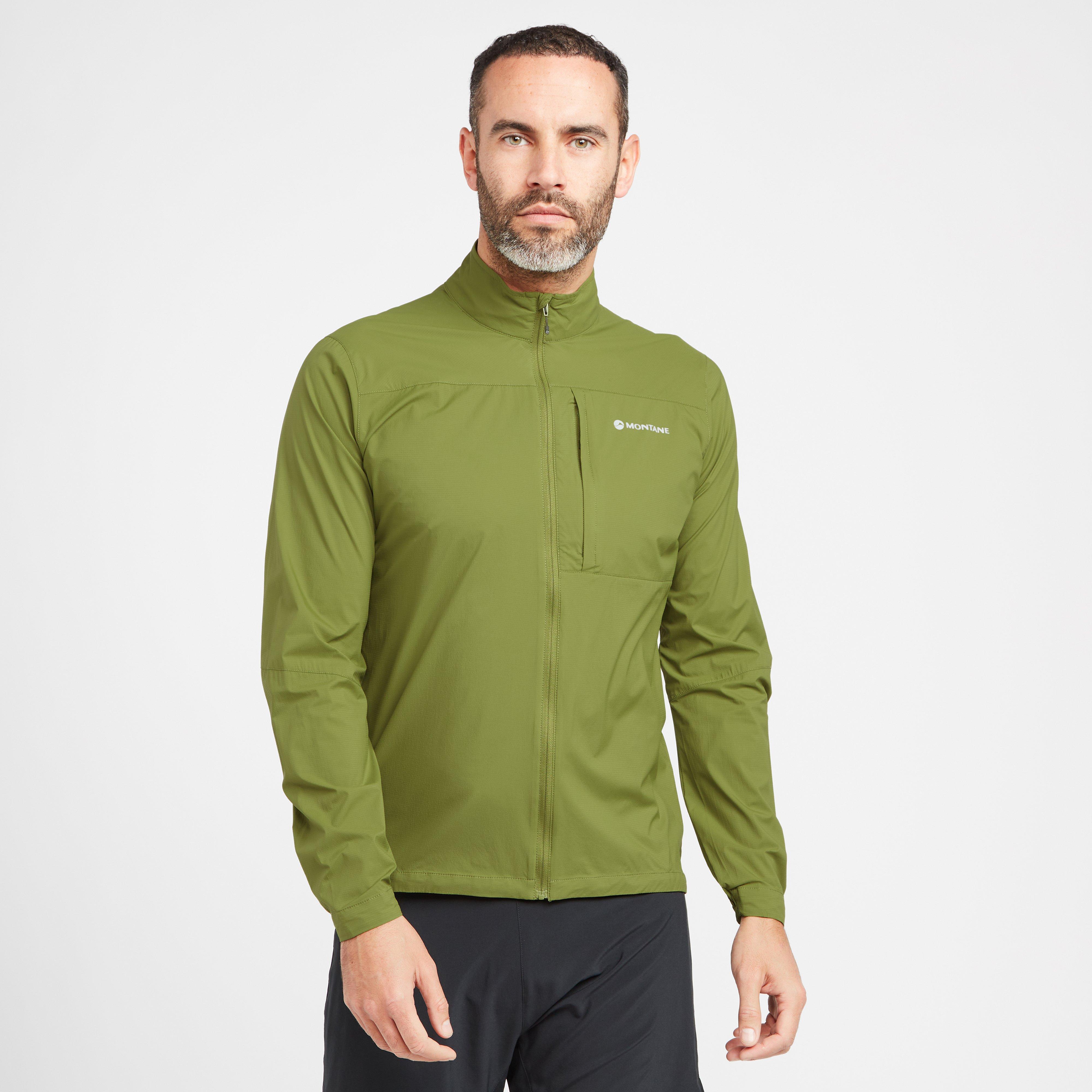 Montane Men's Featherlite Windproof Jacket - Green, Green