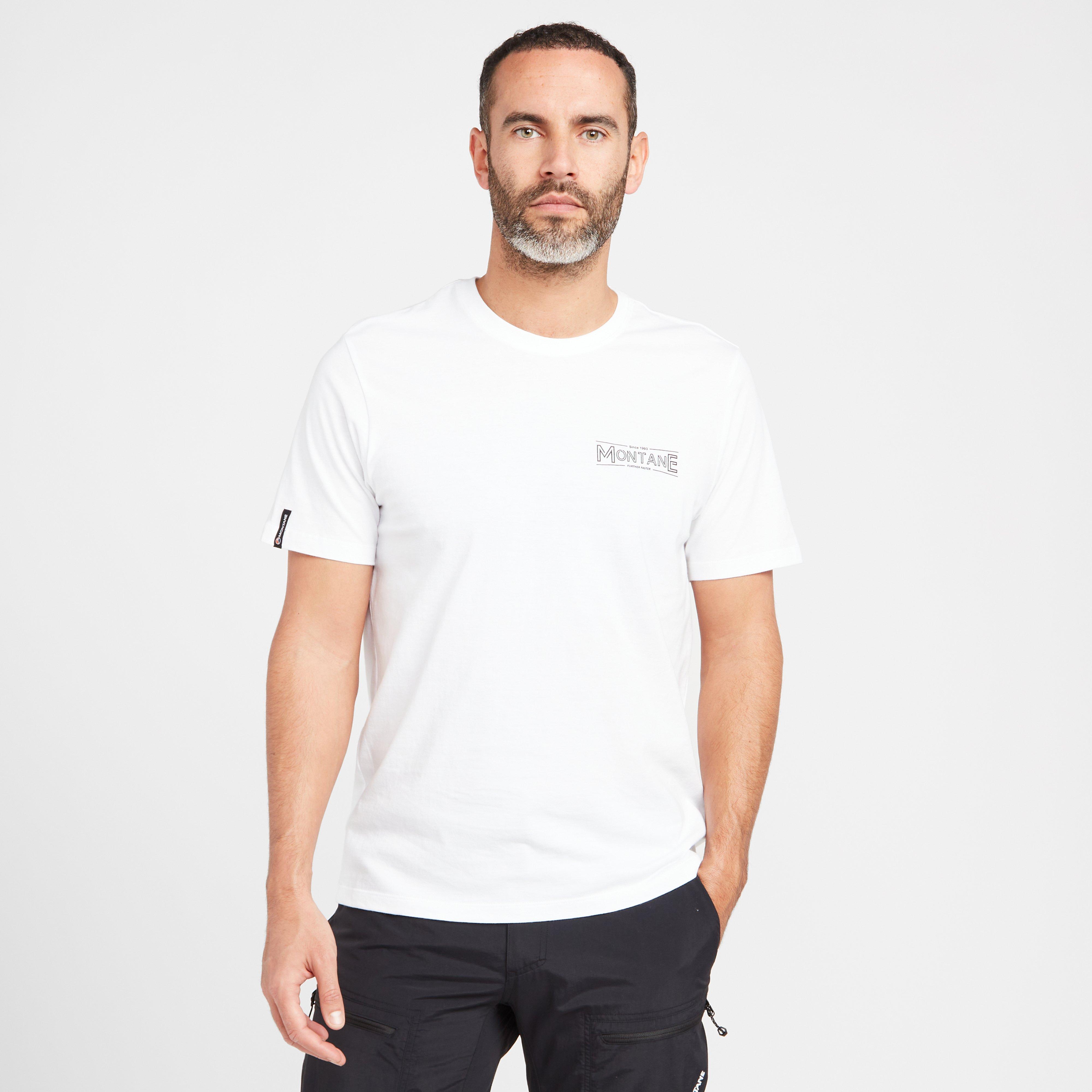 Montane Men's Trace T-Shirt - White, White