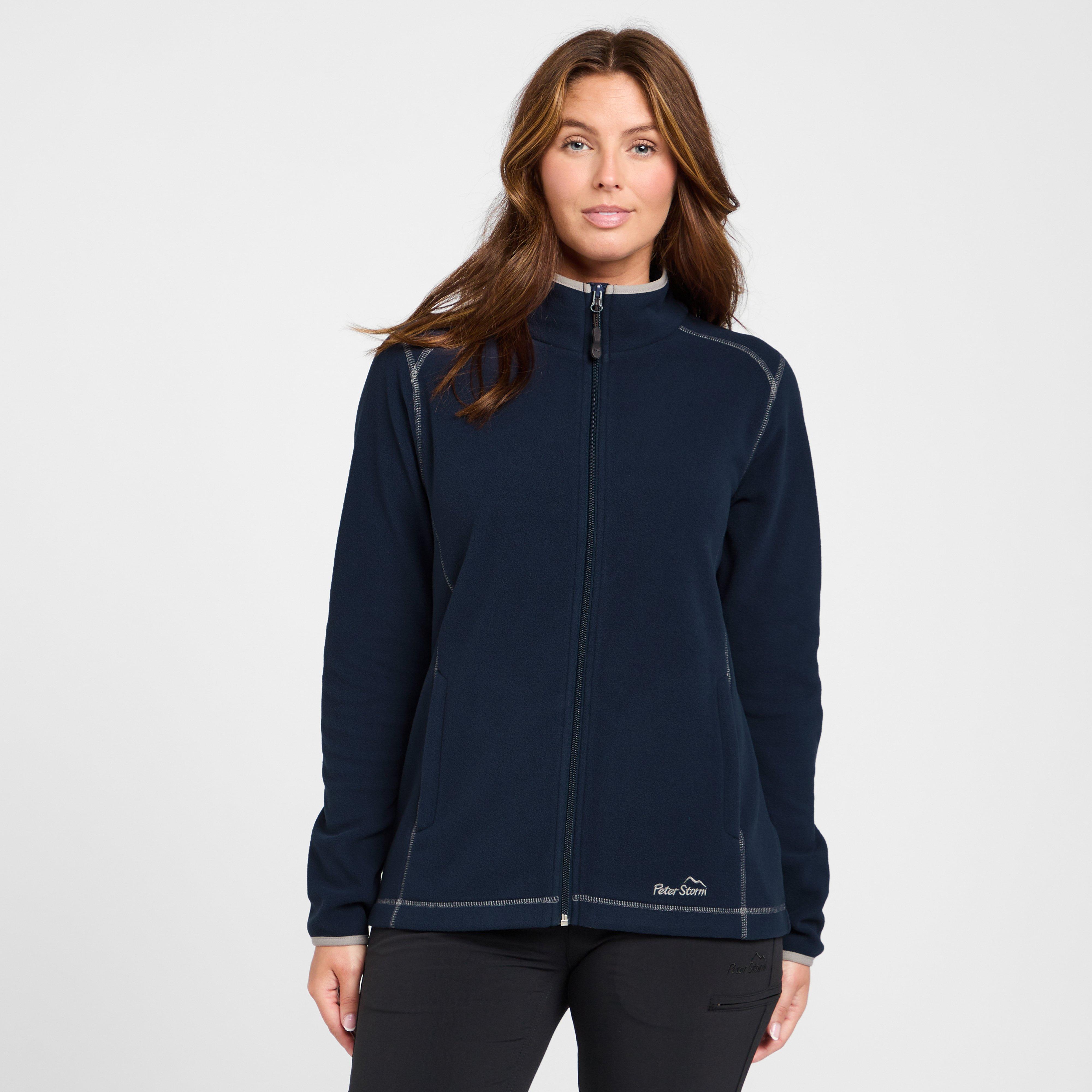 Peter Storm Women's Bracken Full Zip Fleece - Nvy, NVY