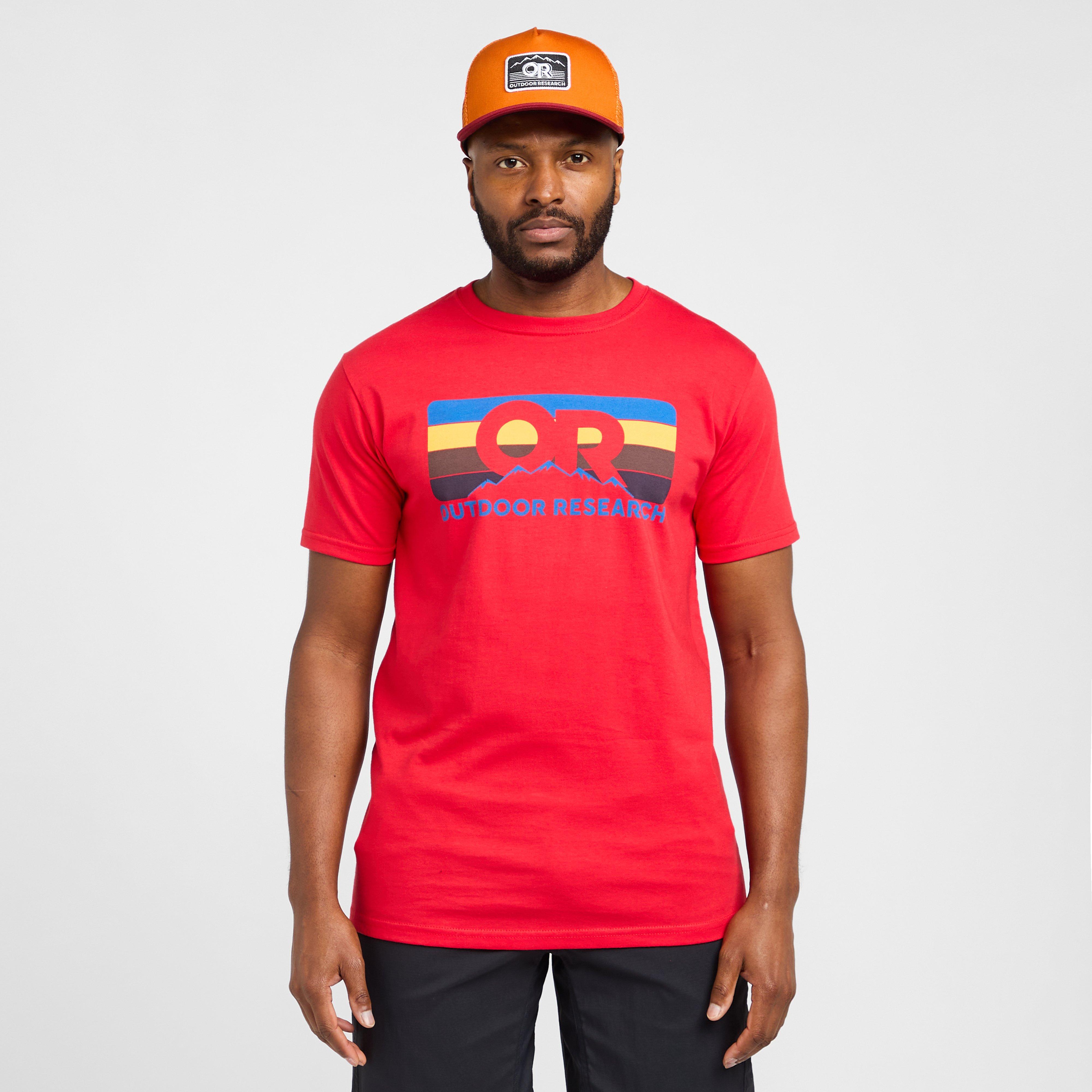 Men's Advocate Stripe T-Shirt, Red