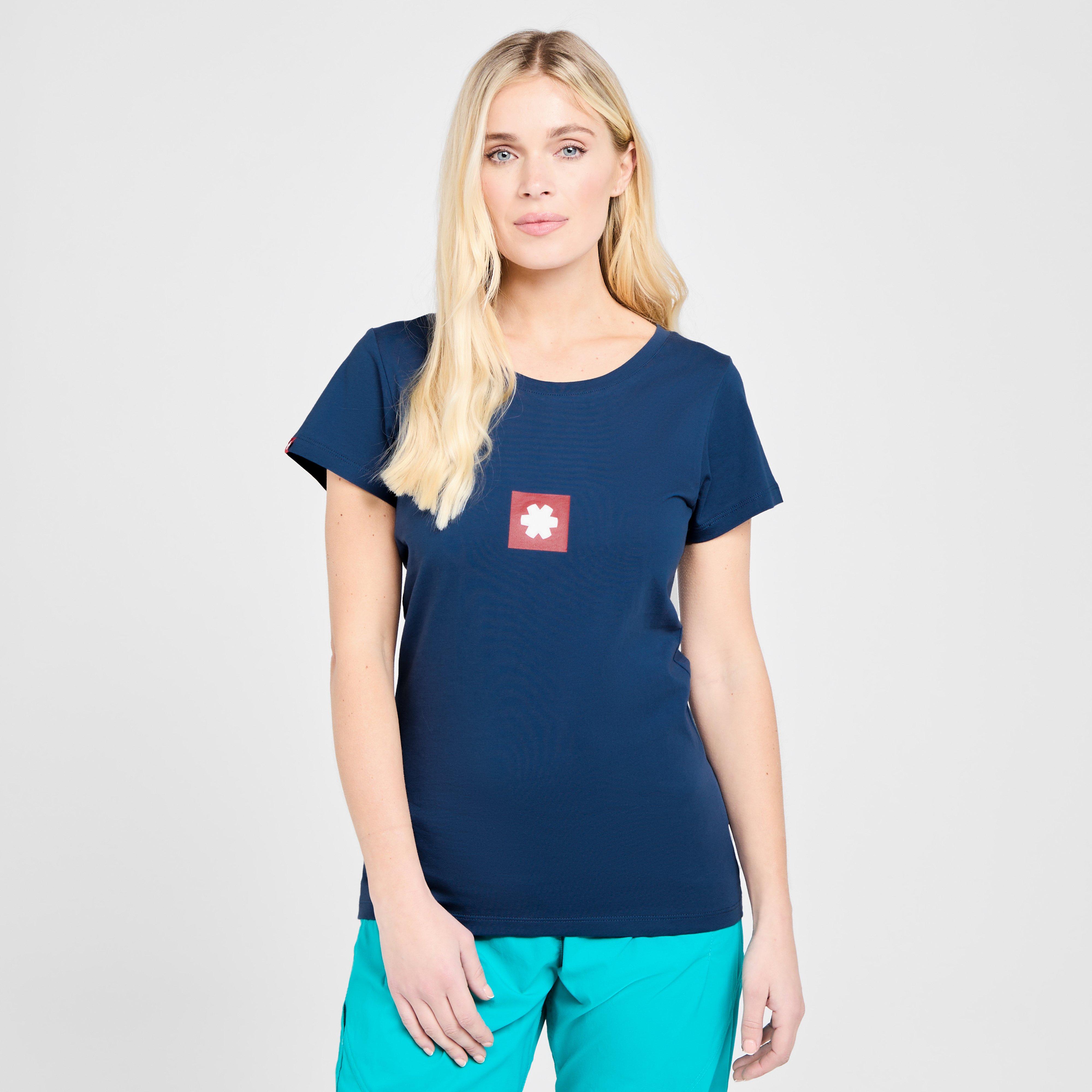 Ocun Women's Promo Tee - Blue, Blue