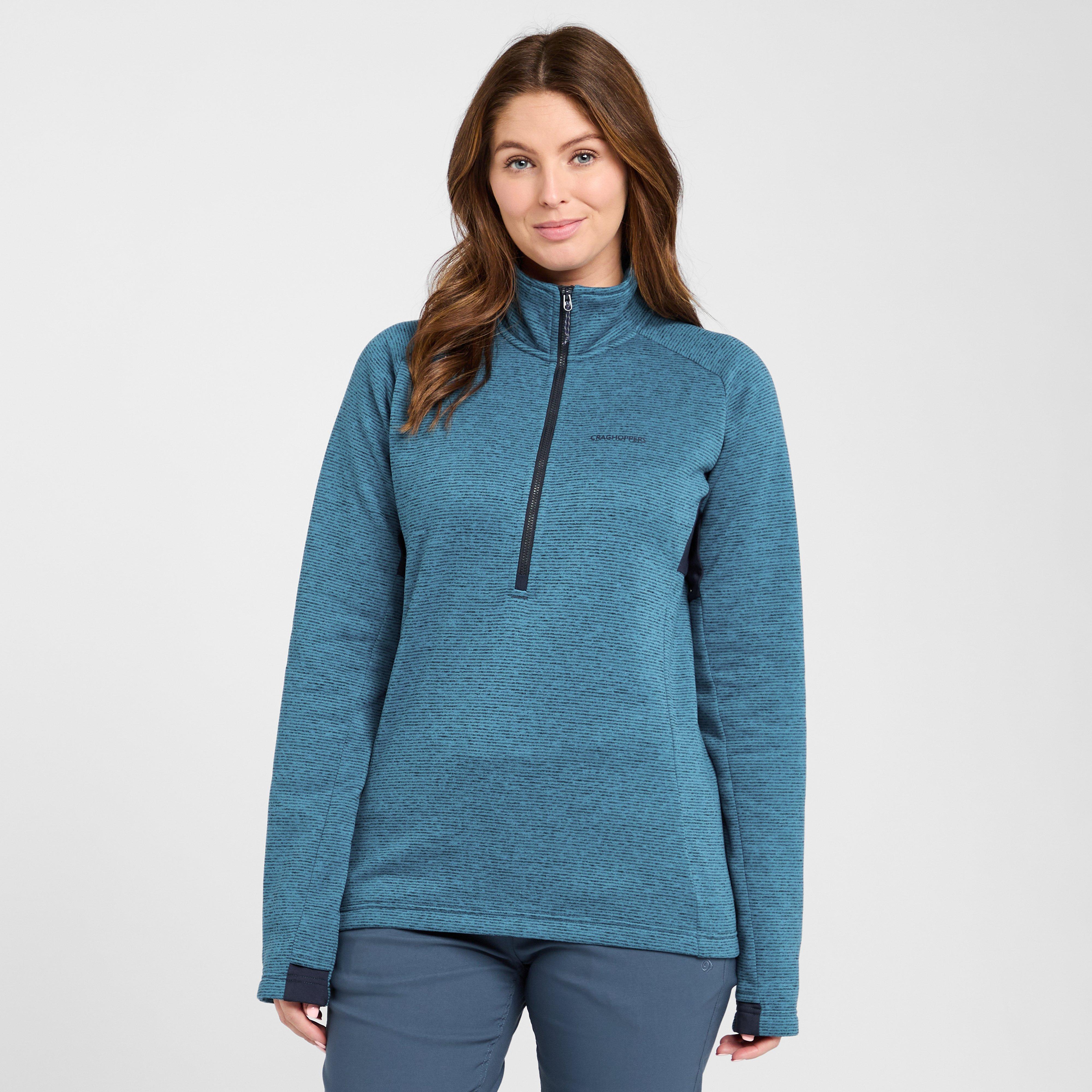 Craghoppers Women's Amaya Half-Zip Fleece - Grn, GRN