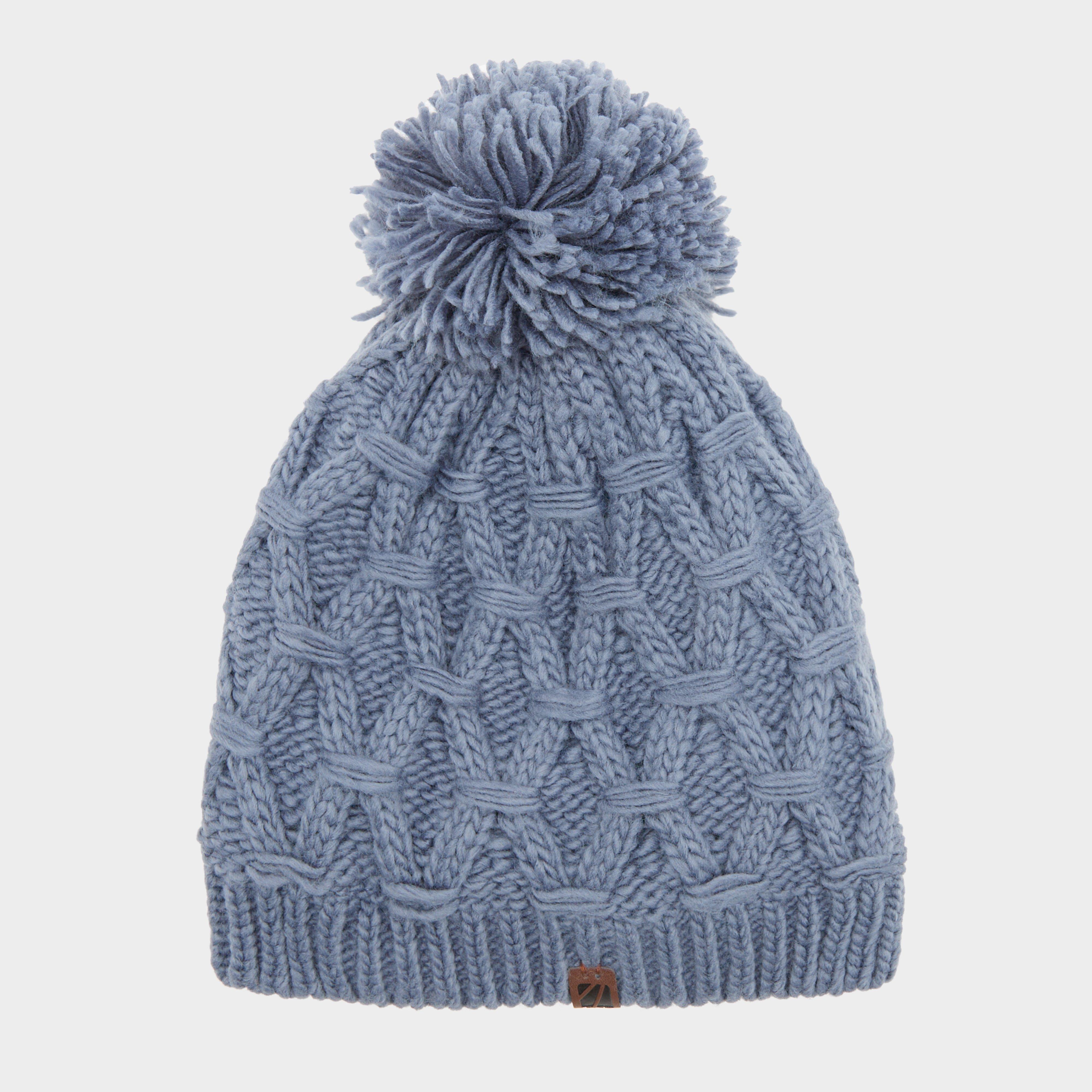 Women's Sapphire Bobble Hat, Grey