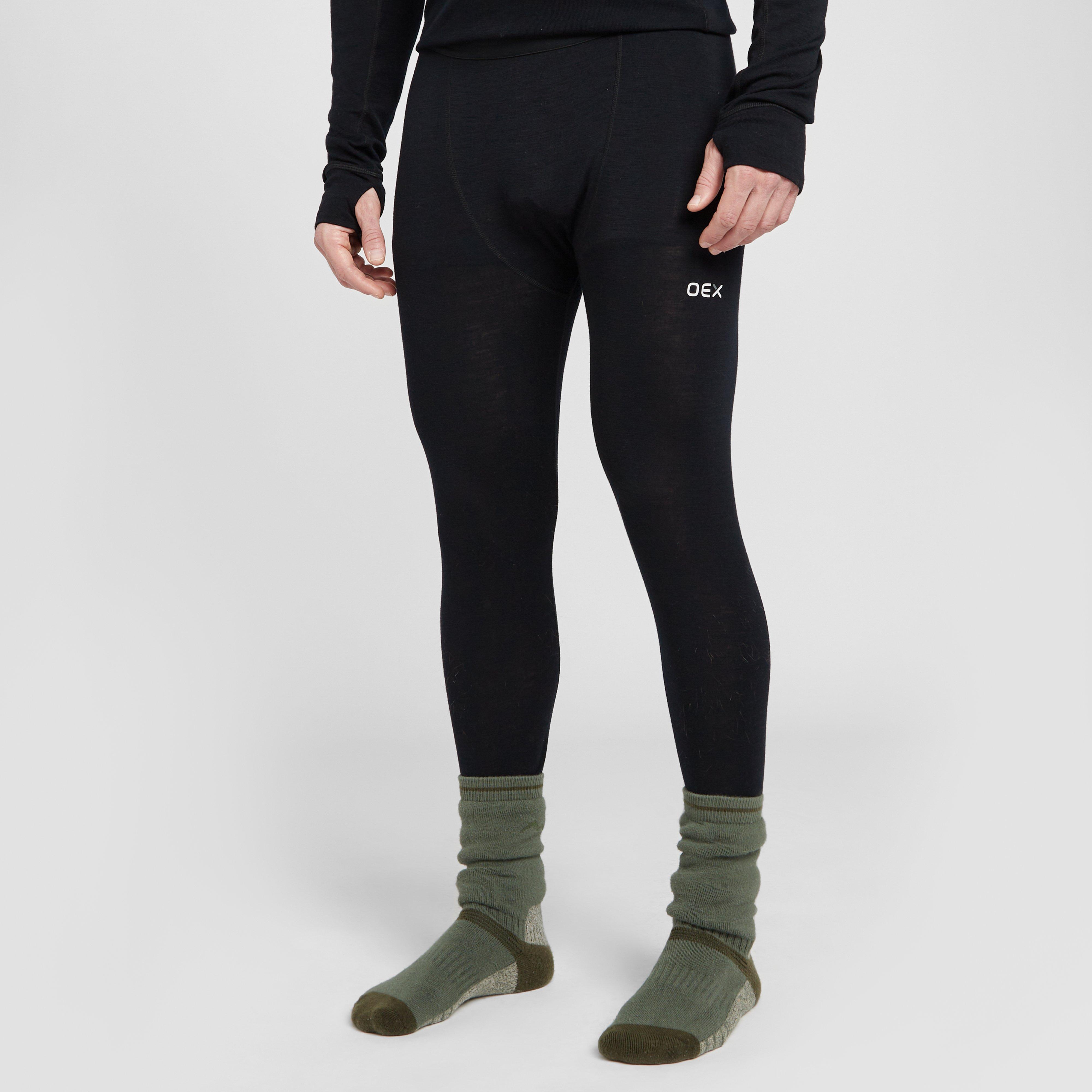 Men's Kelso Merino Baselayer Pants, Black