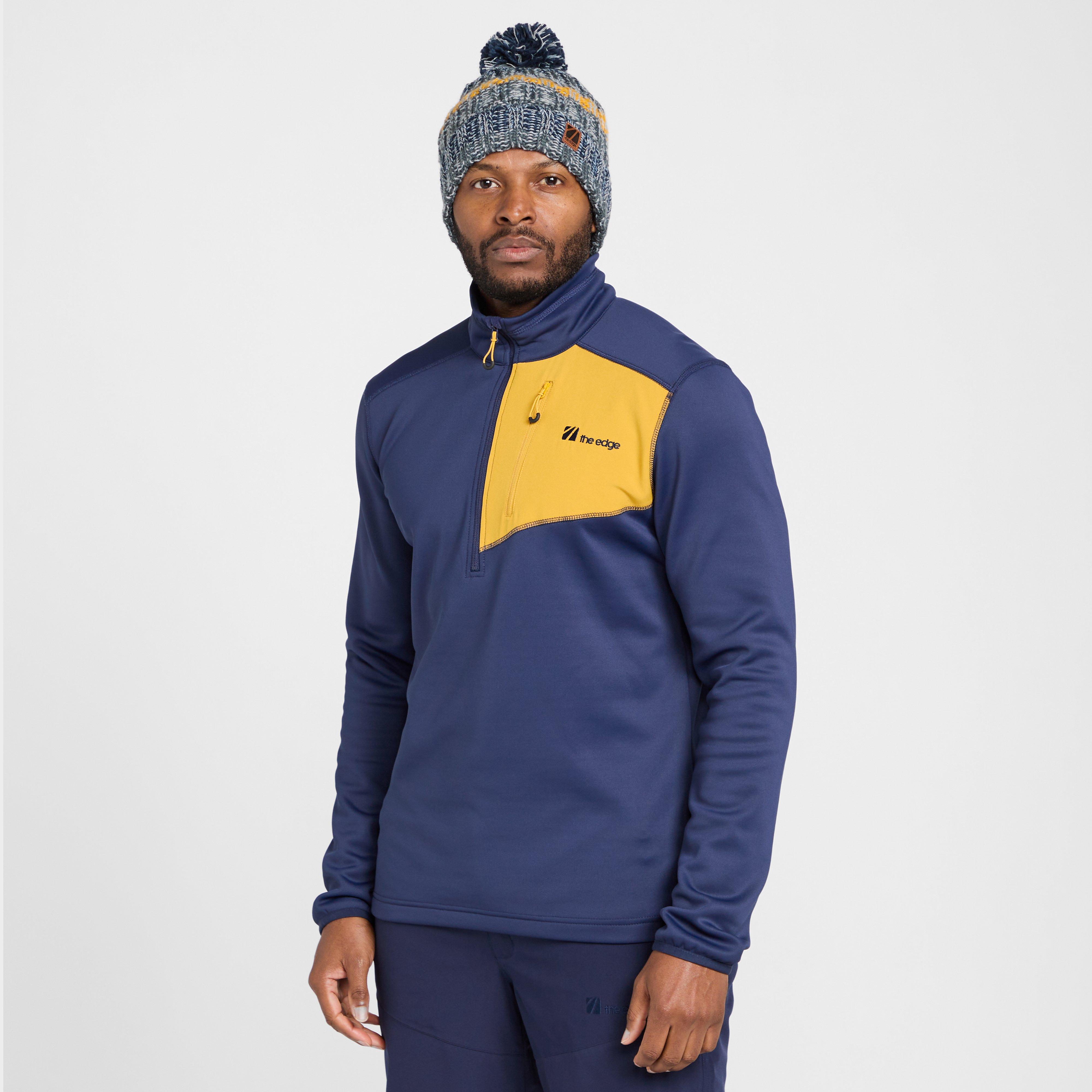 The Edge Men's Cypress Half Zip Fleece - Nvy, NVY