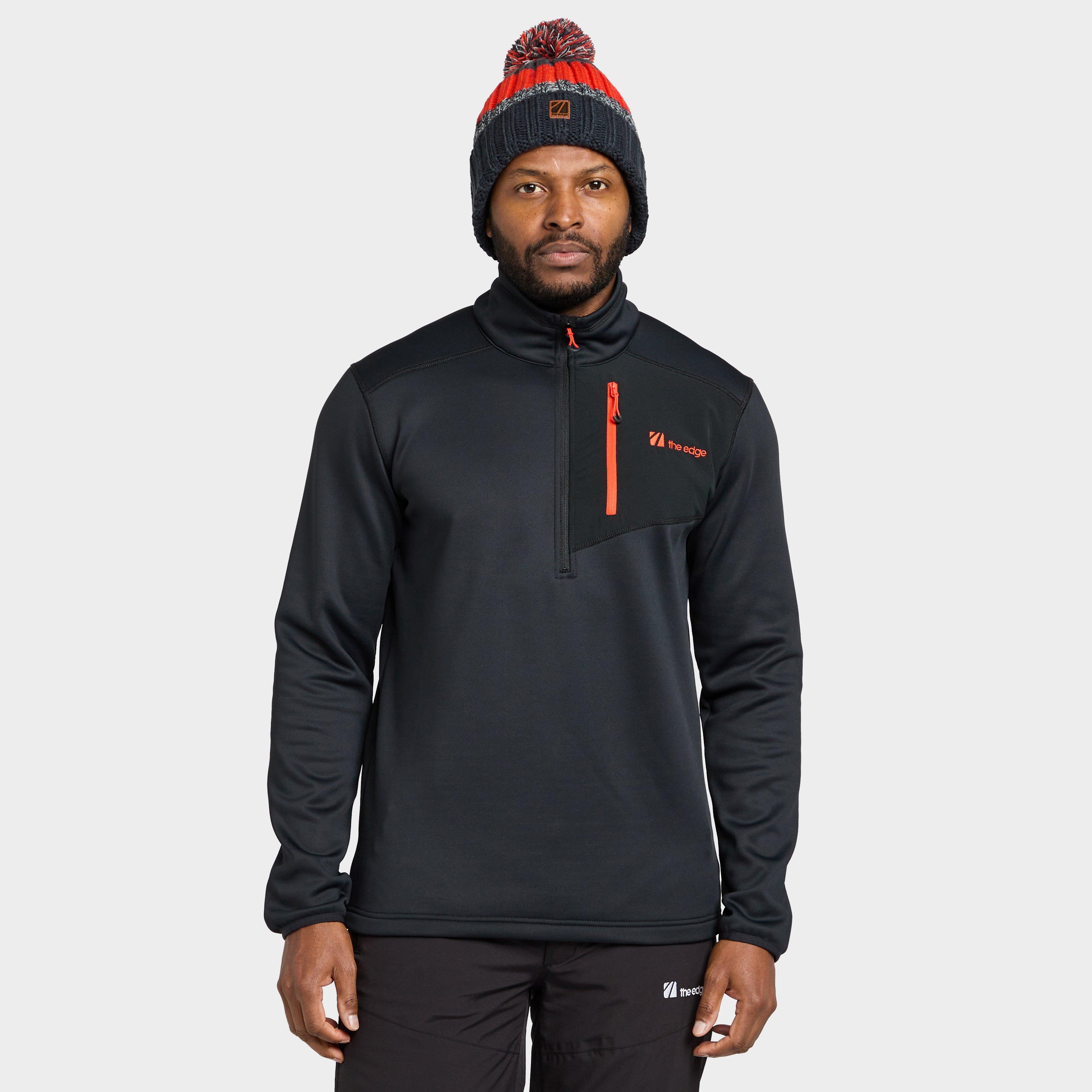 Men's Cypress Half Zip Fleece - Black