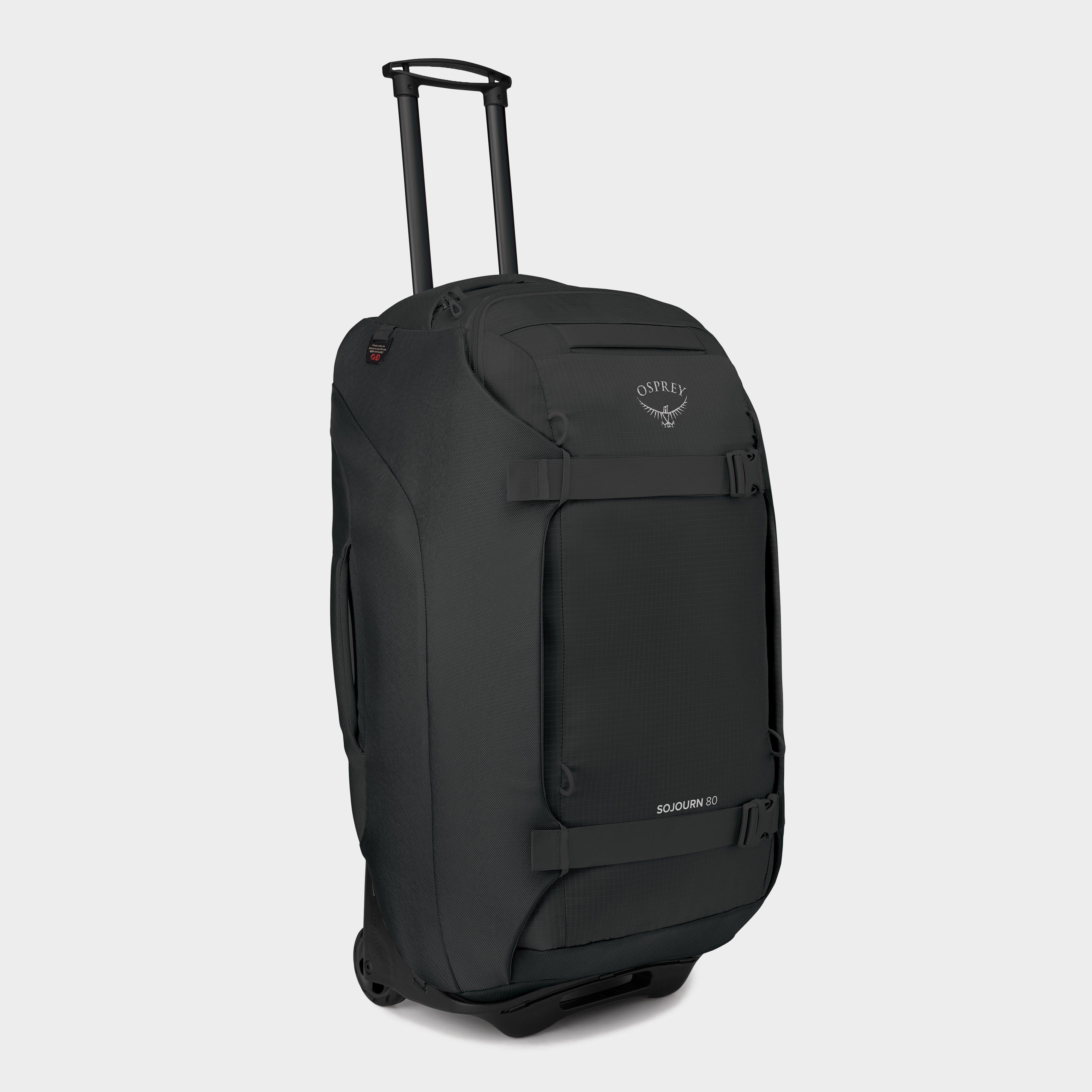 Osprey Sojourn 80L Wheeled Convertible Pack - Black, BLACK