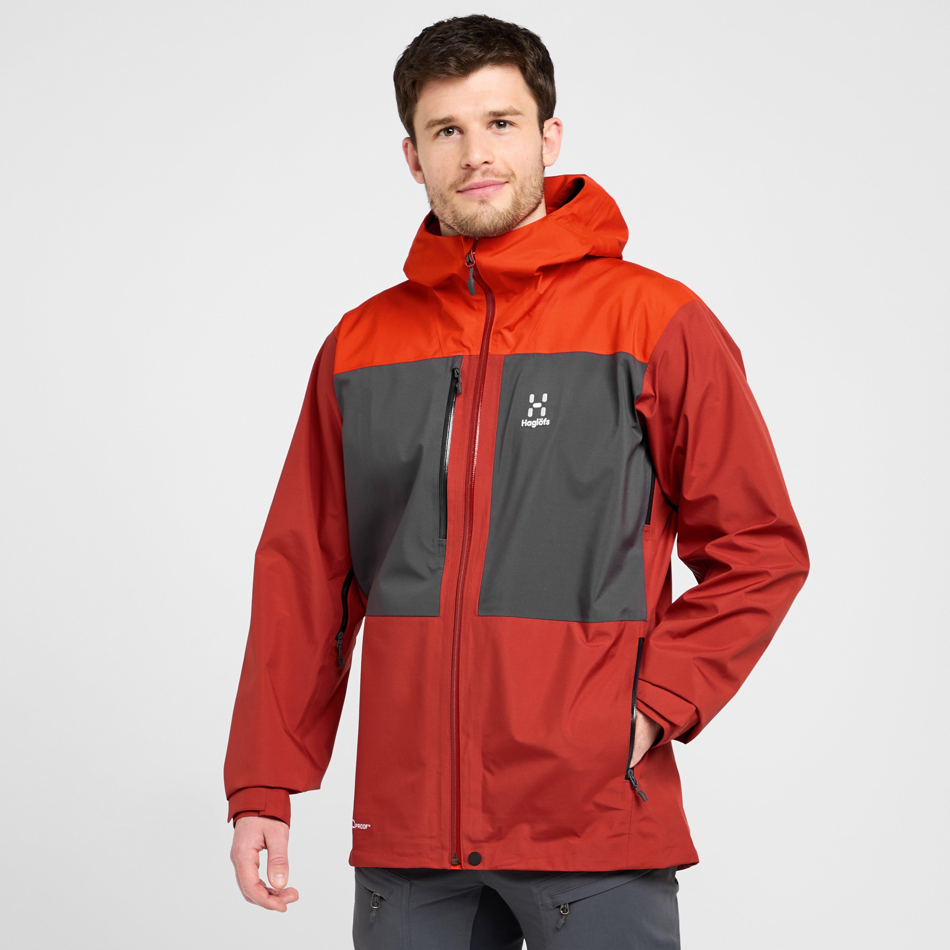 Men's Front Proof Jacket, Orange