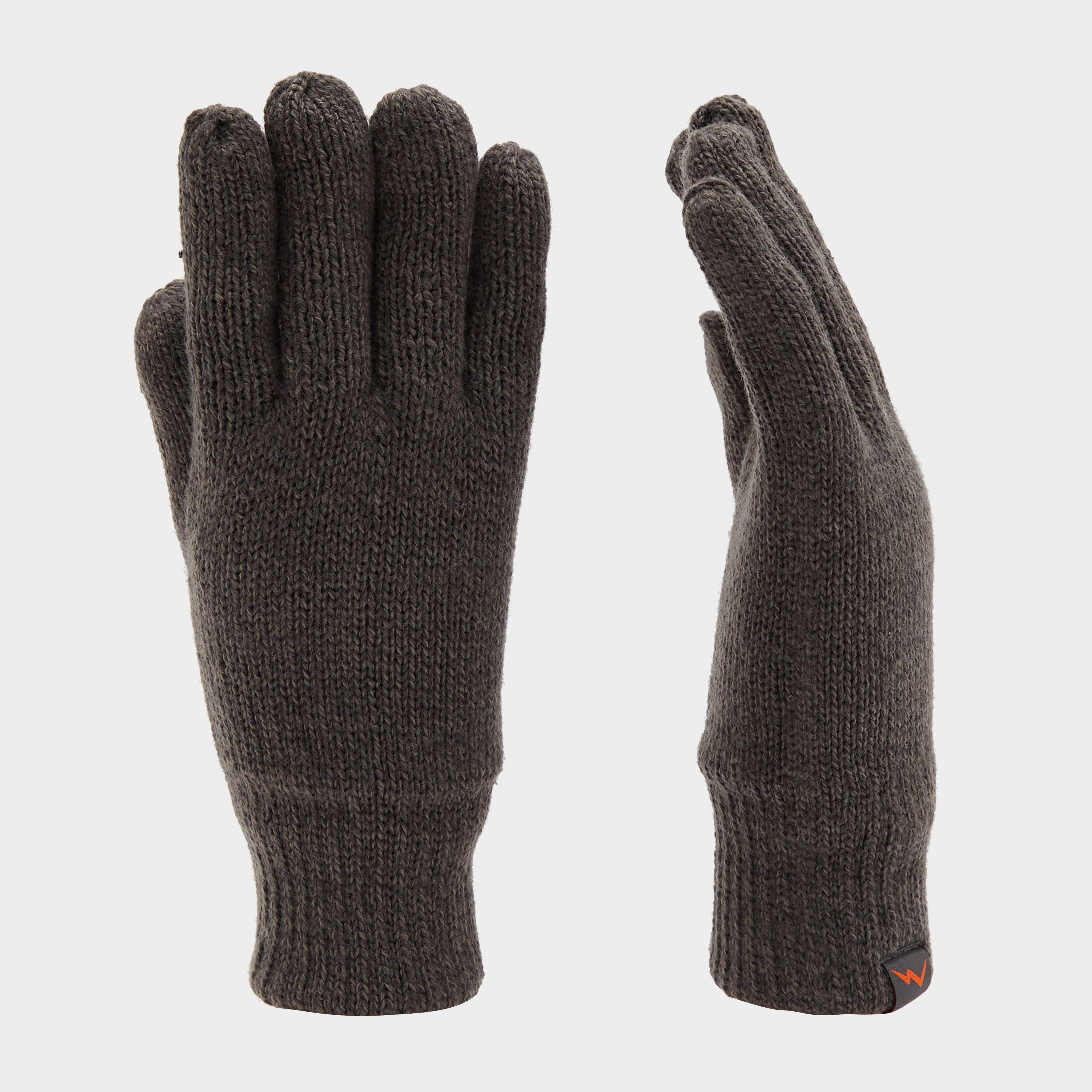 Men's Winter Thermal Gloves, Brown