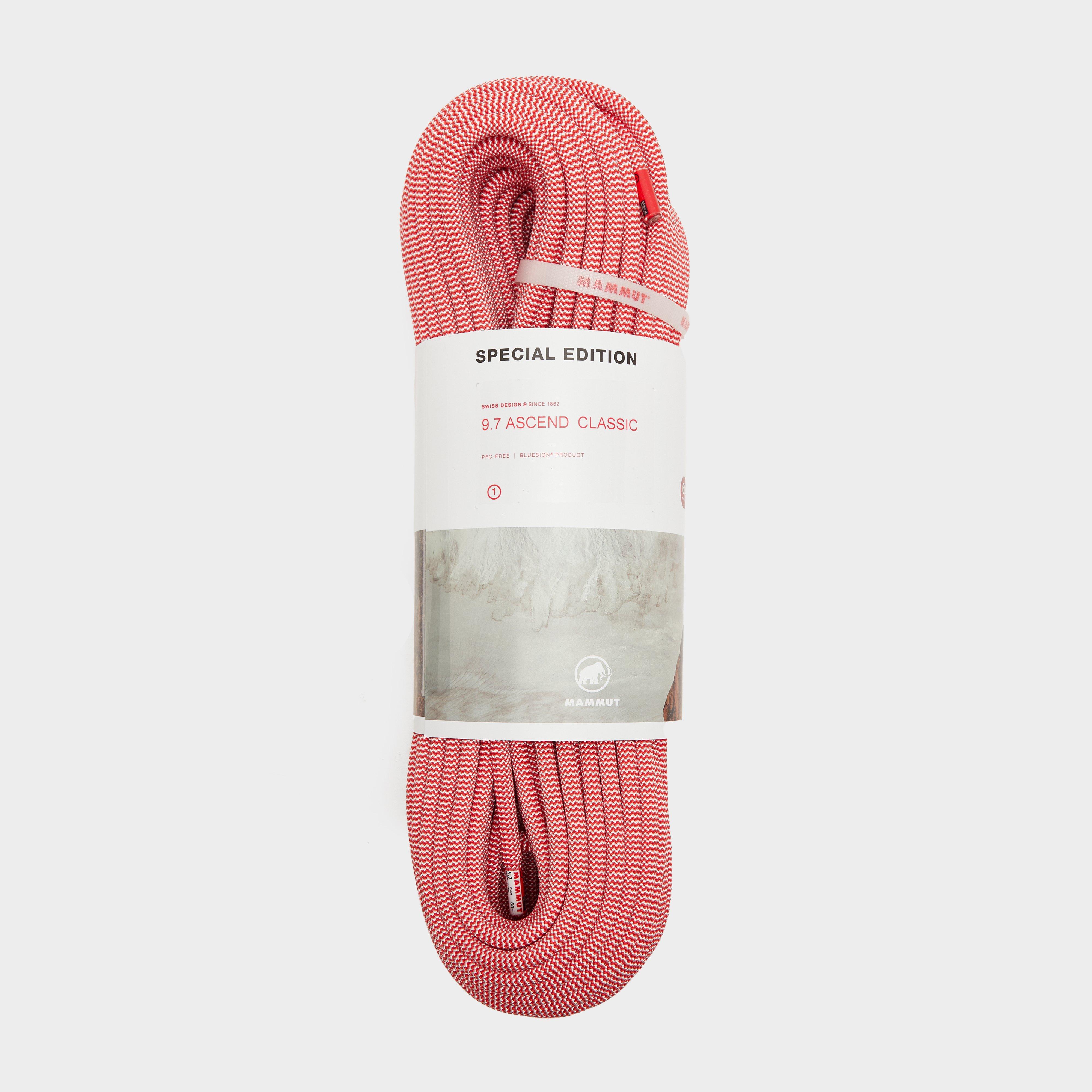 9.7Mm Ascend Classic Rope 60M - Red, Red