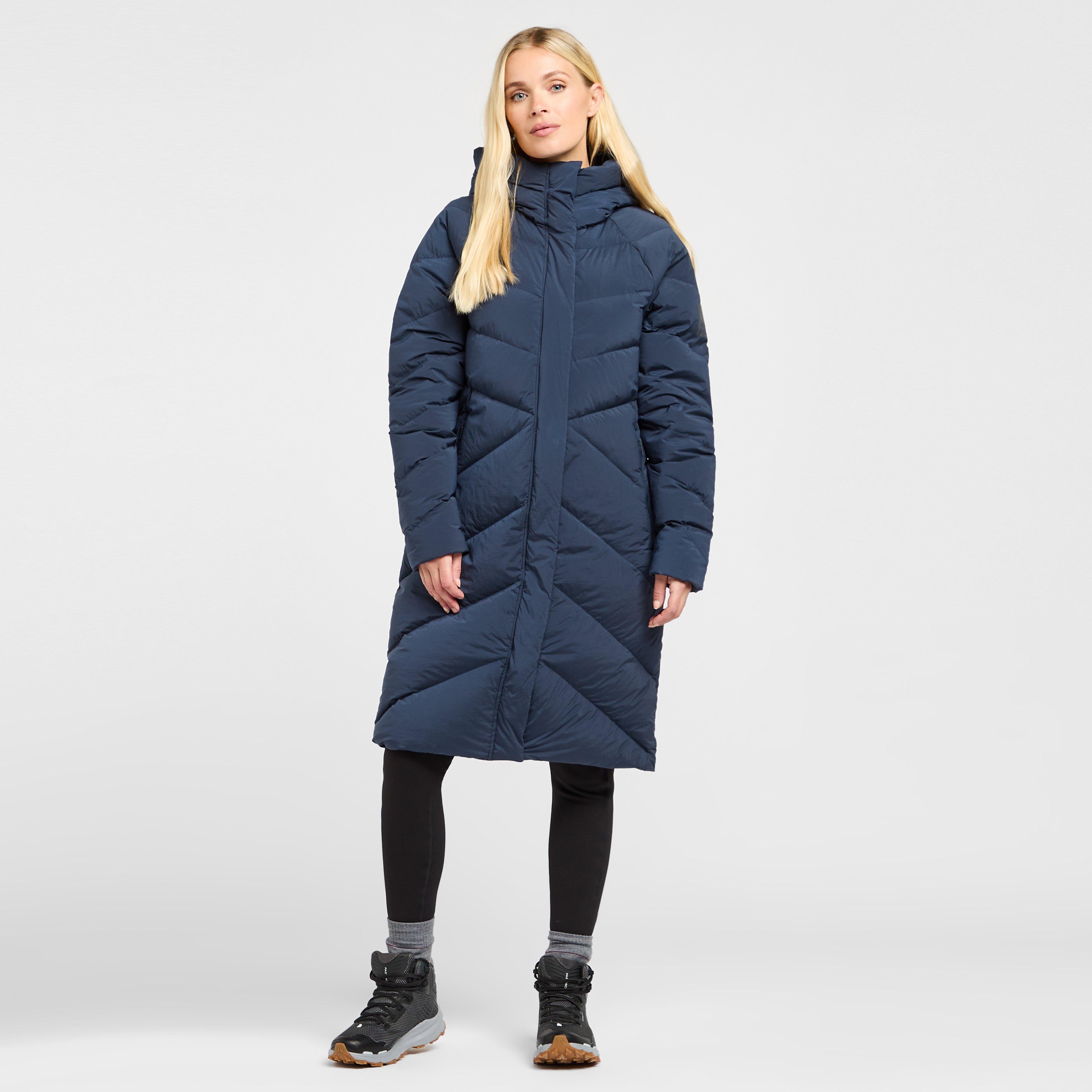 Jack Wolfskin Women's Marienplatz Long Down Coat - Nvy, NVY