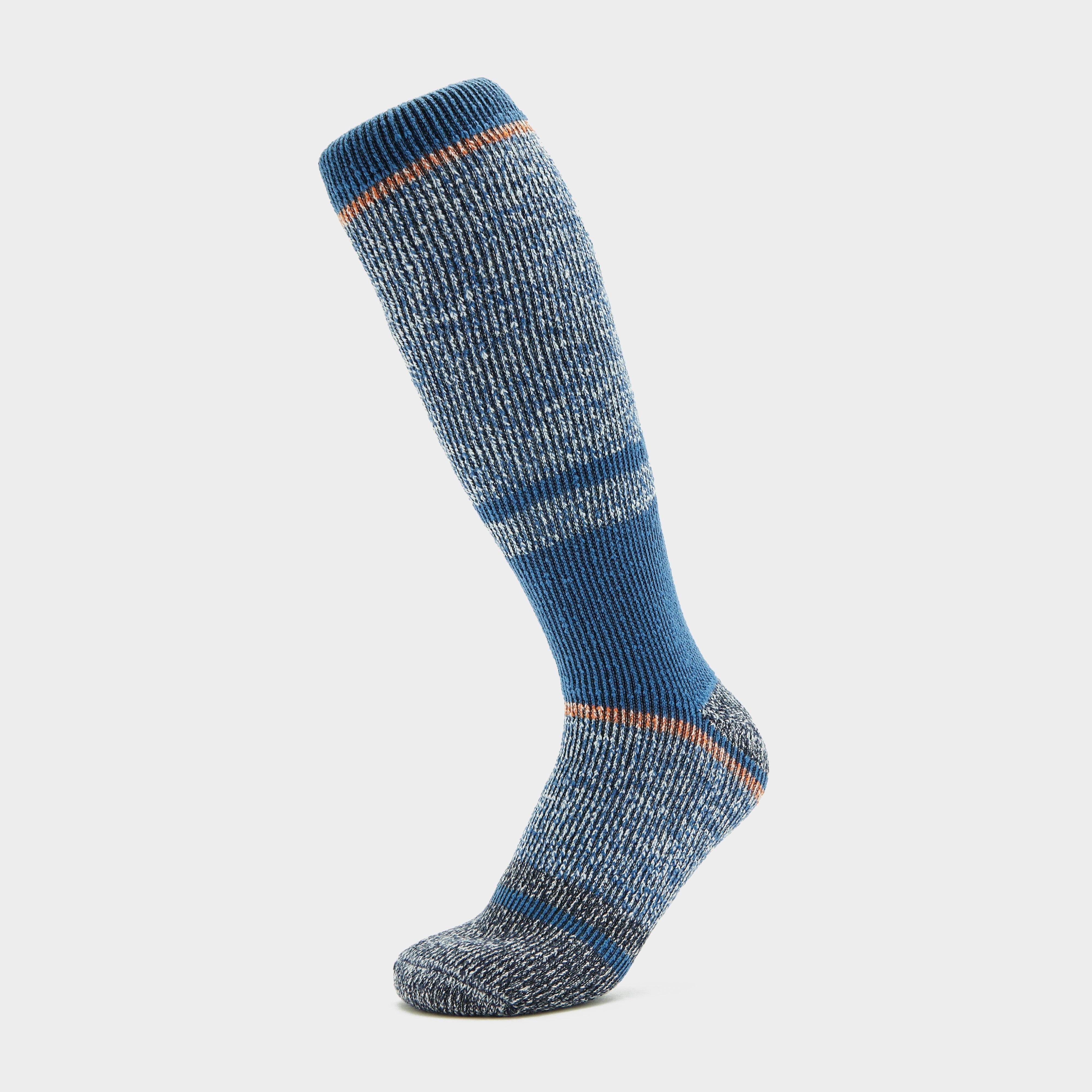 Peter Storm Men's Striped Thermal Socks - Blu, BLU