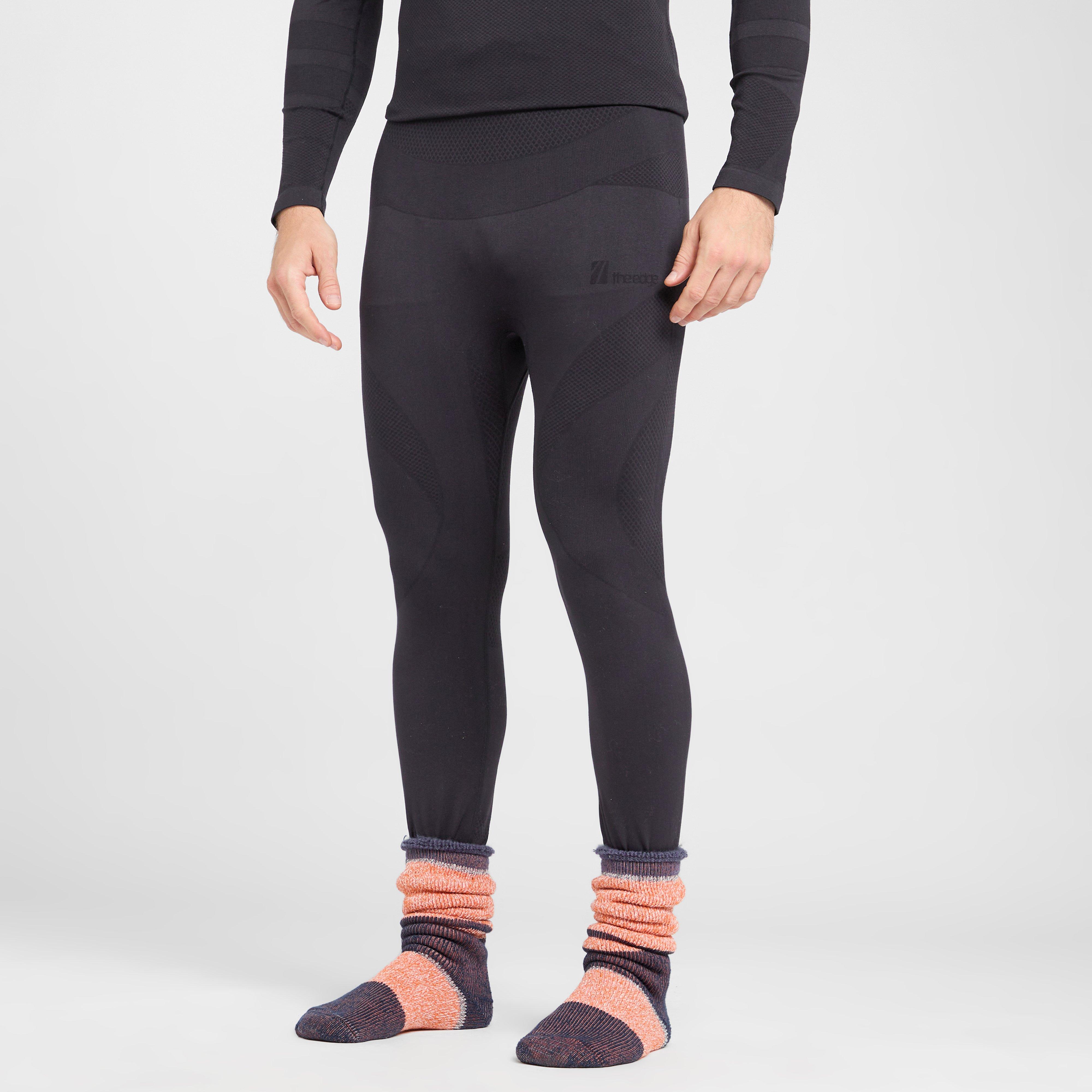 The Edge Men's Seamless Pants - Blk, BLK