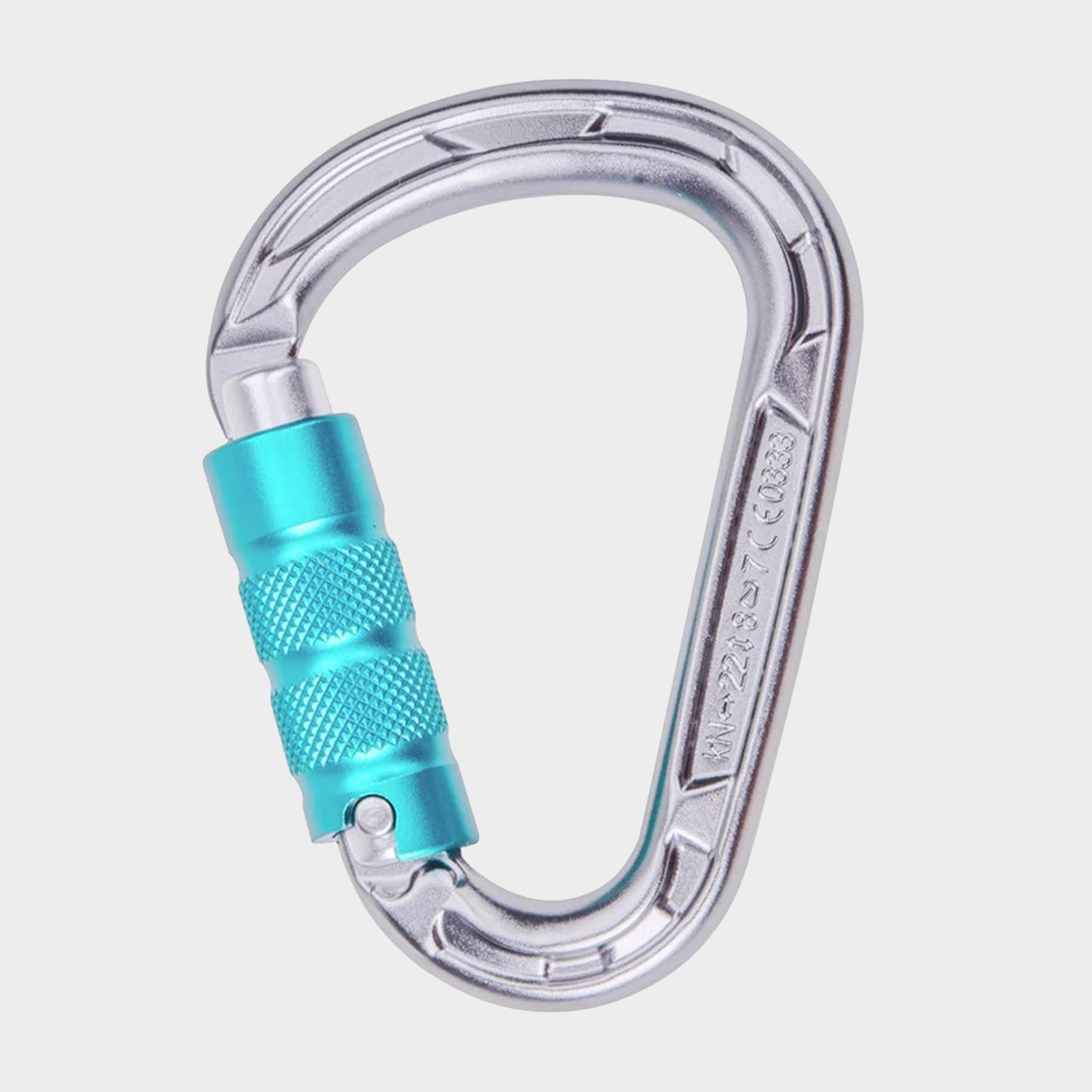 Edelrid Hms Strike Triple Carabiner - Silver, Silver