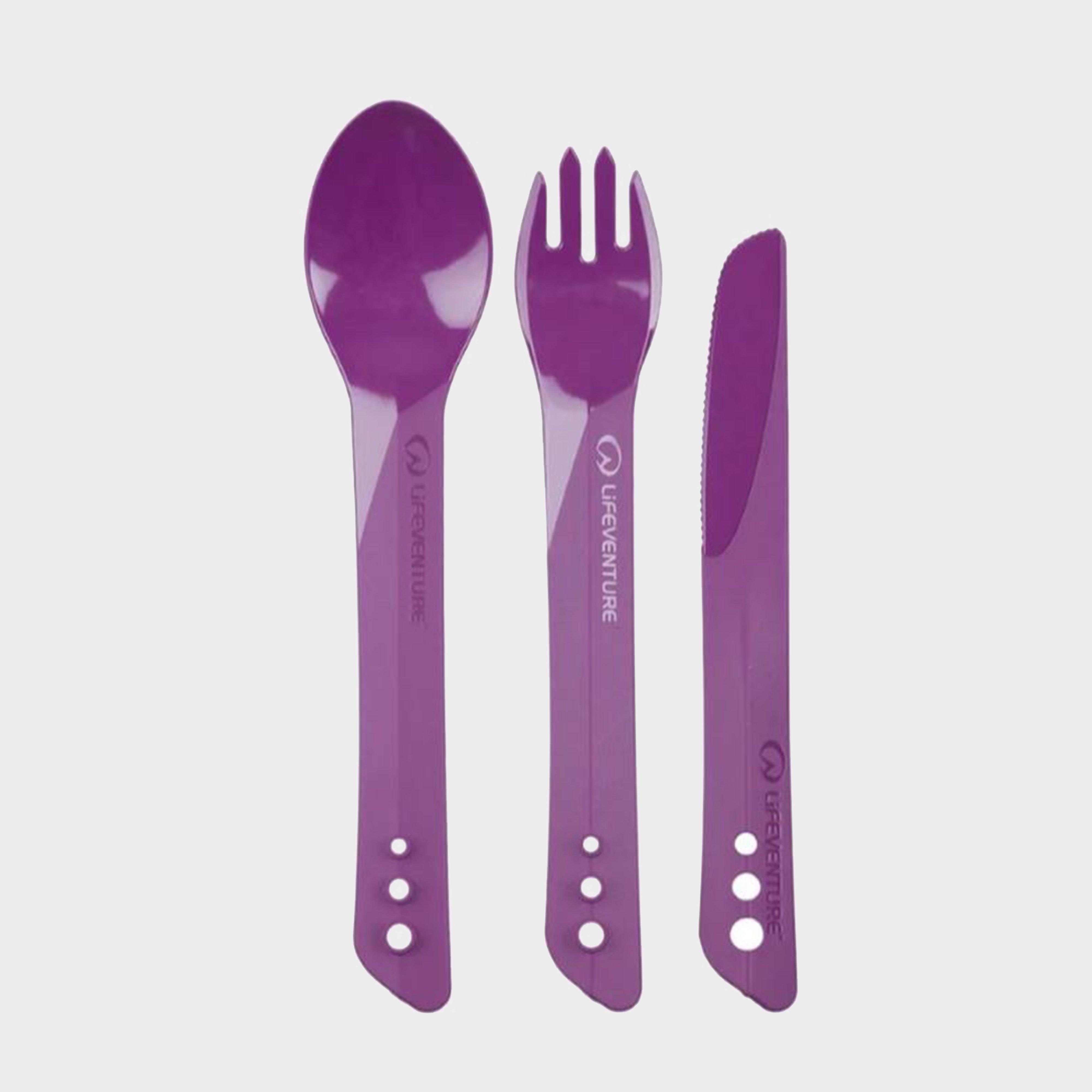 Click to view product details and reviews for Ellipse Cutlery Set Purple.