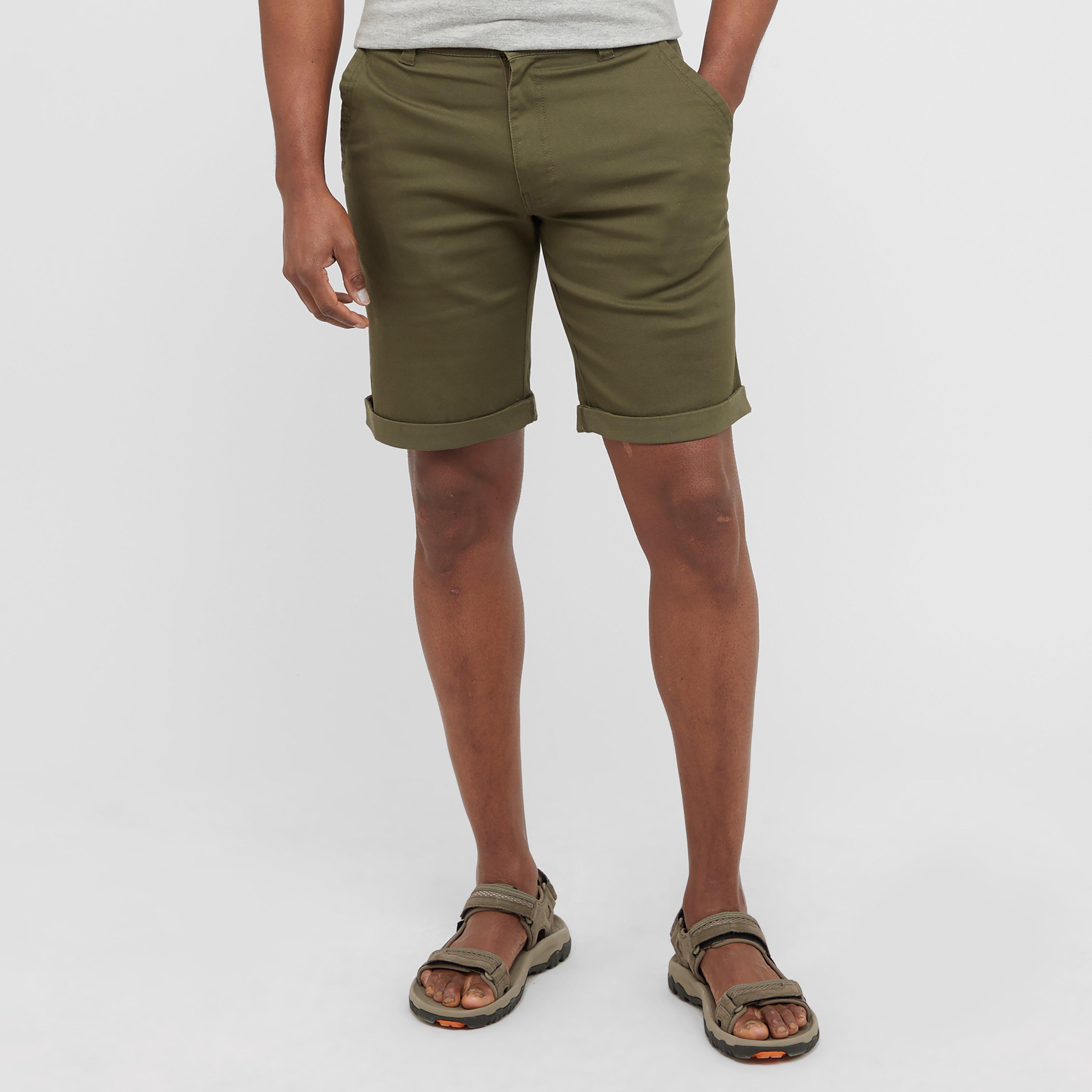 One Earth Men's Chino Shorts - Khk, KHK