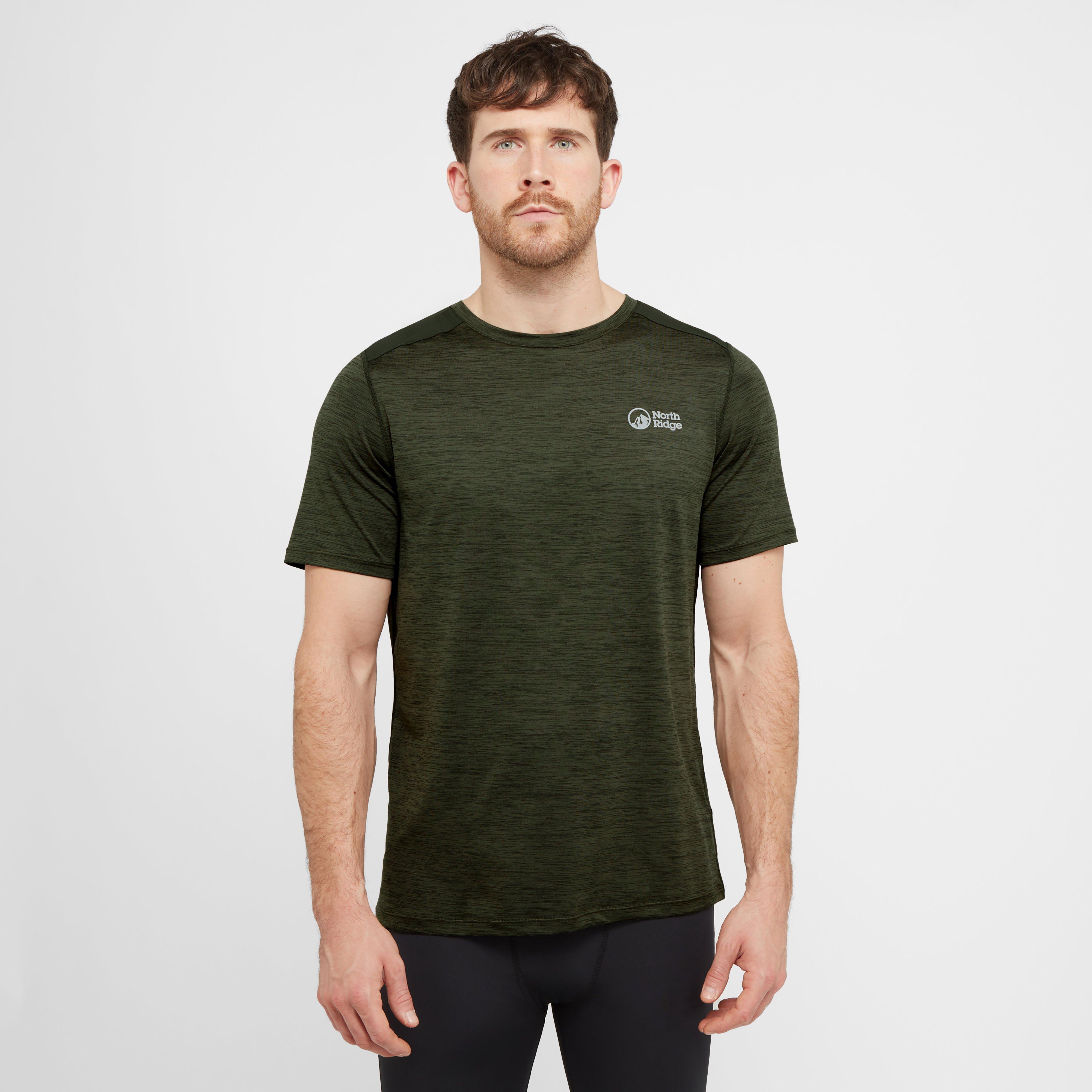 North Ridge Men's Move Active Tee - Khk, KHK