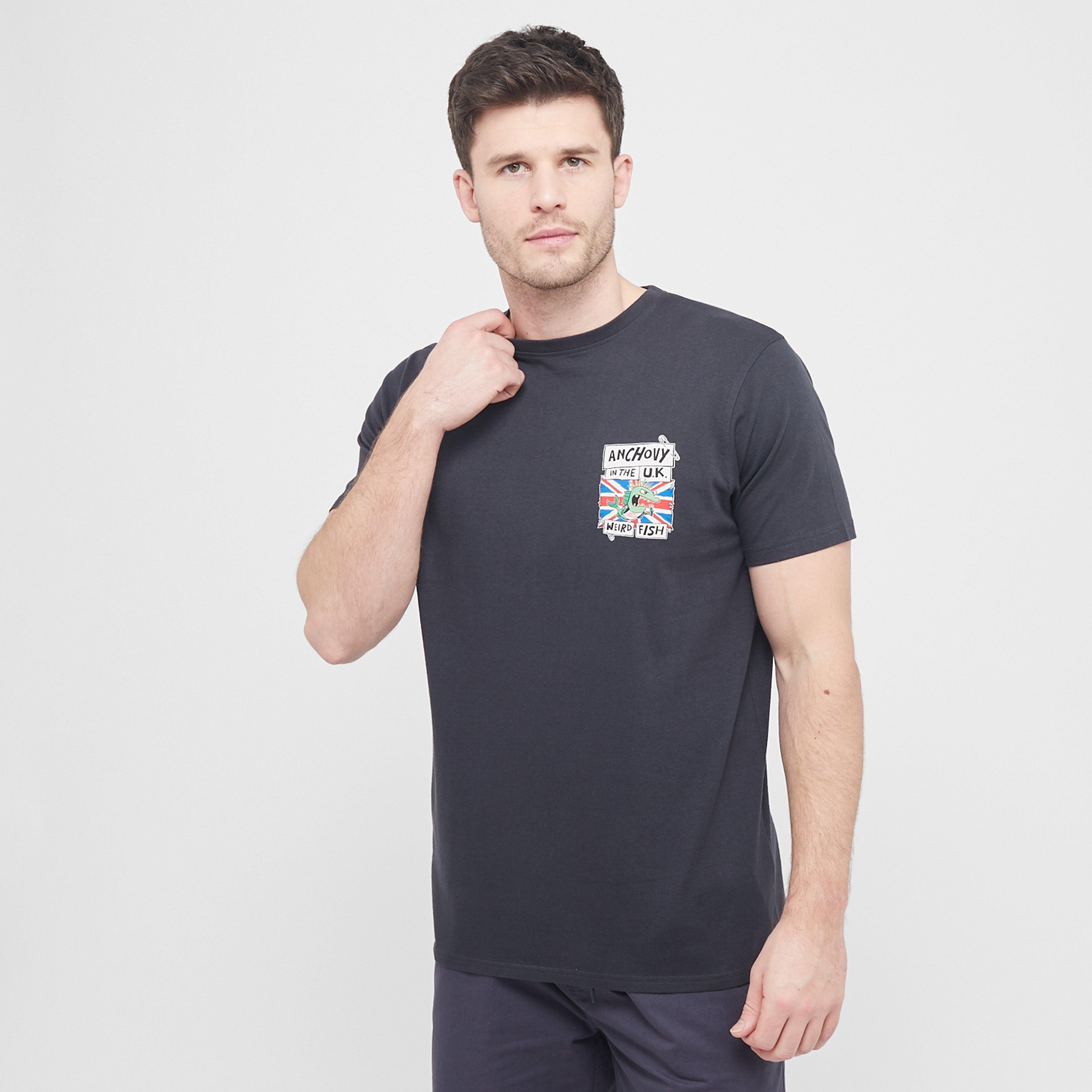 Weird Fish Men's Anchovy Artist T-Shirt - Nvy$, NVY$