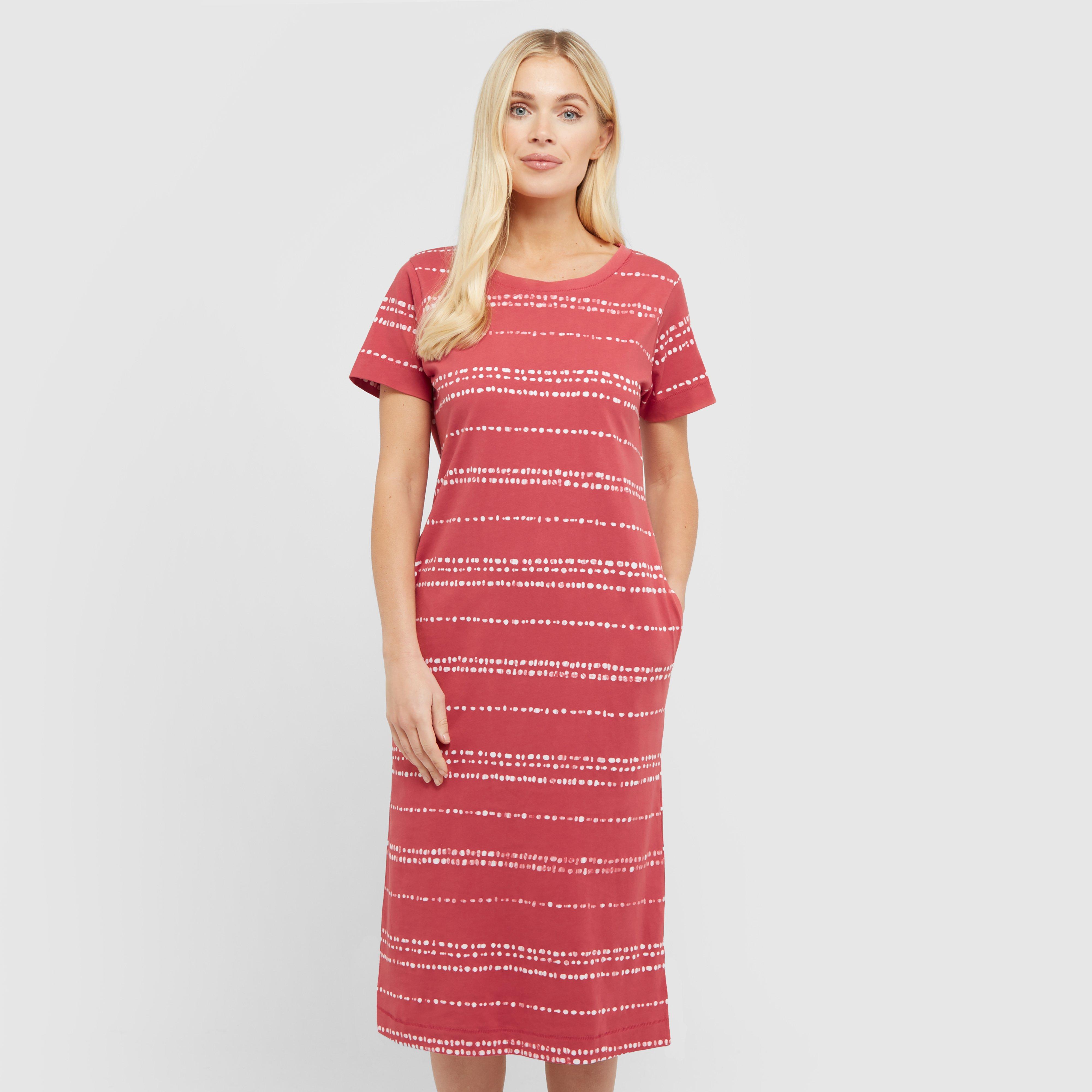 One Earth Women's Hayle Midi Dress - Red, RED