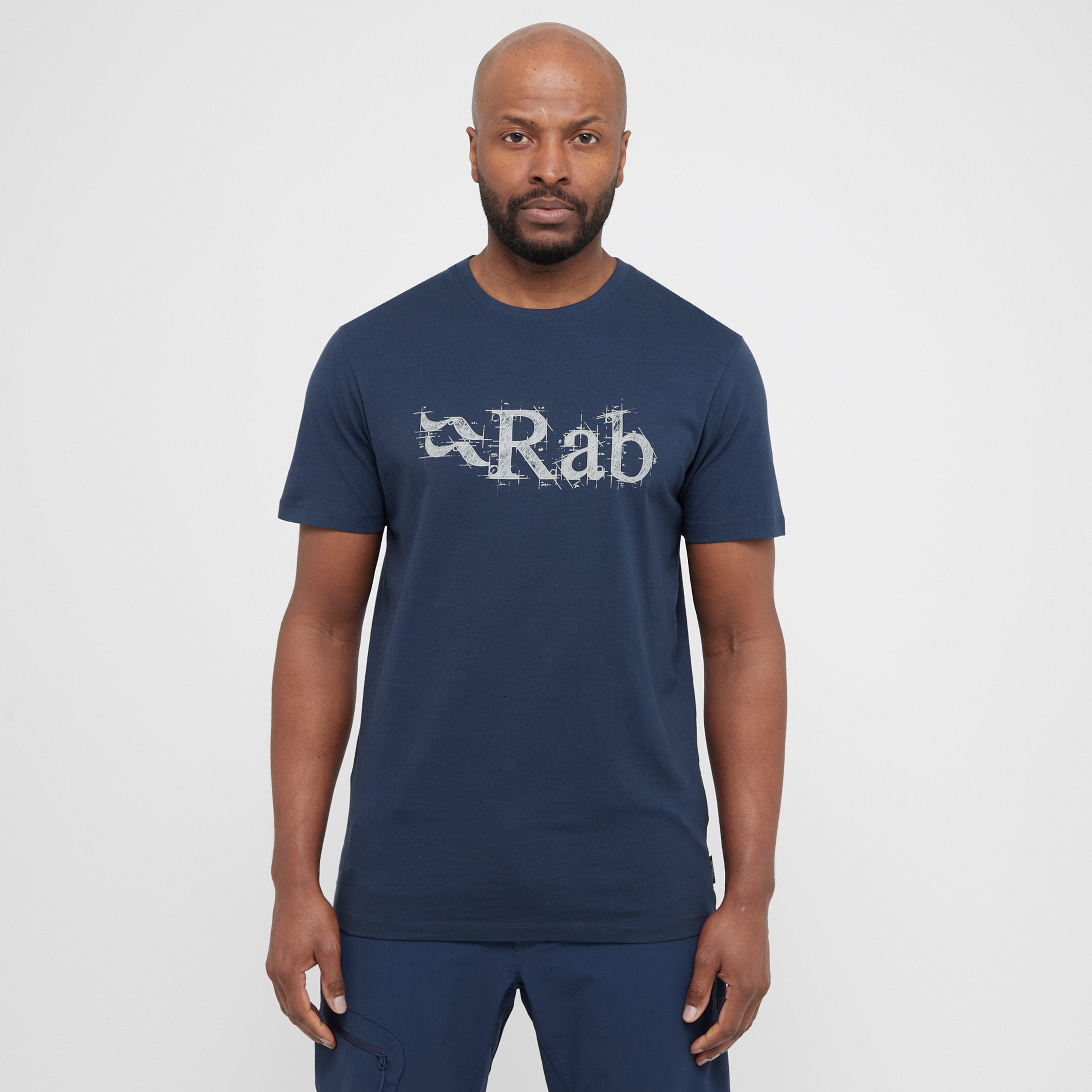 Rab Men's Stance Sketch Short Sleeve T-Shirt - Nvy, NVY