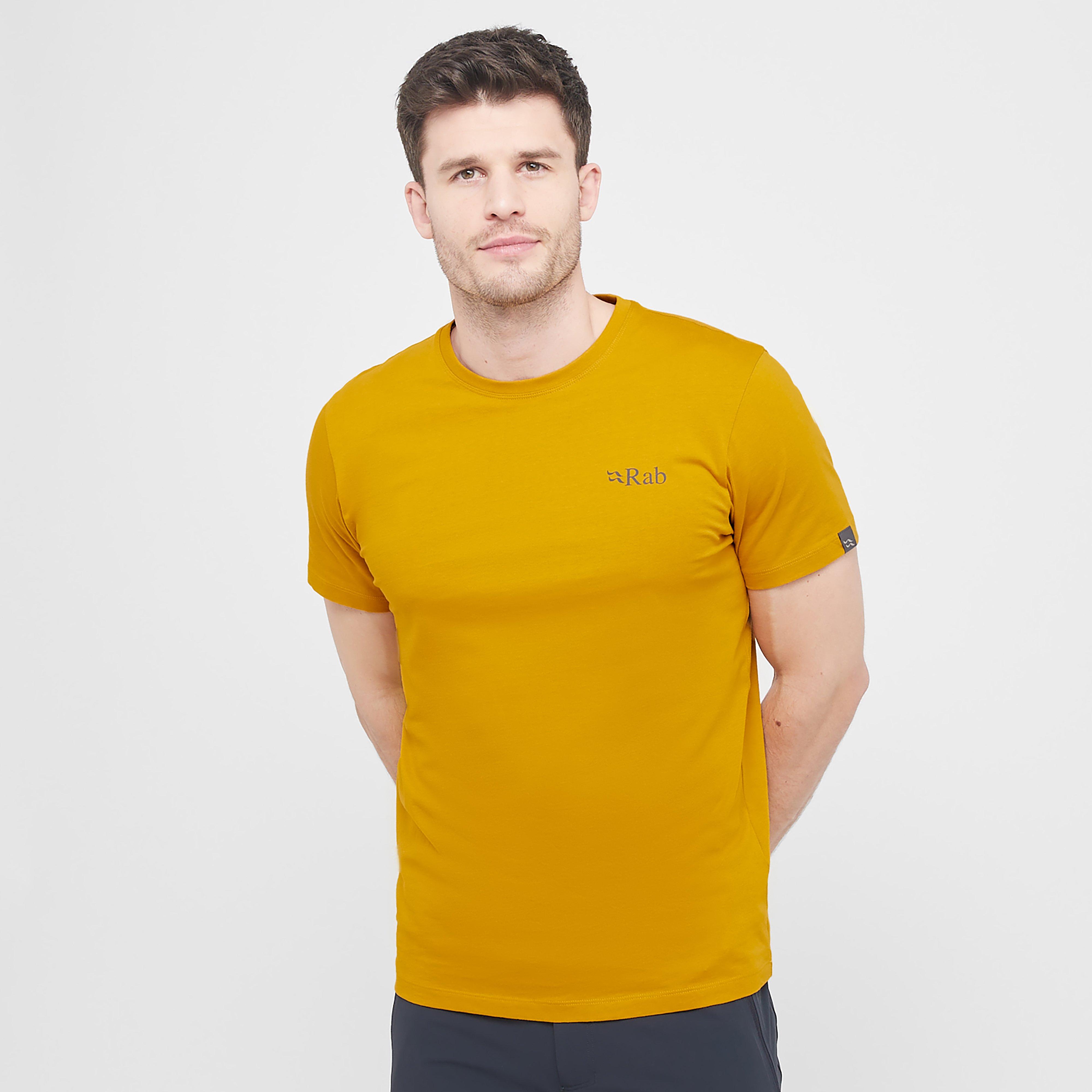 Rab Men's Stance Mountain T-Shirt - Yel, YEL