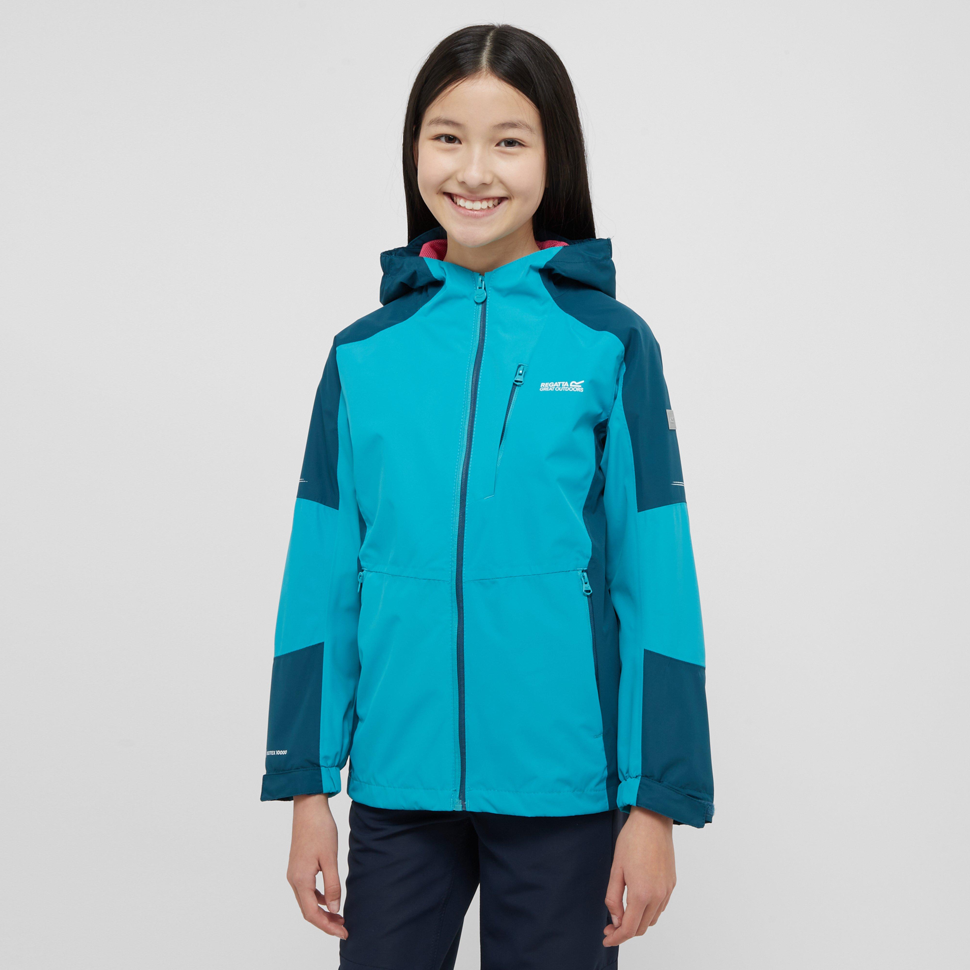 Regatta Boys Blue Kids' Calderdale Iii Waterproof Jacket 3-4Y