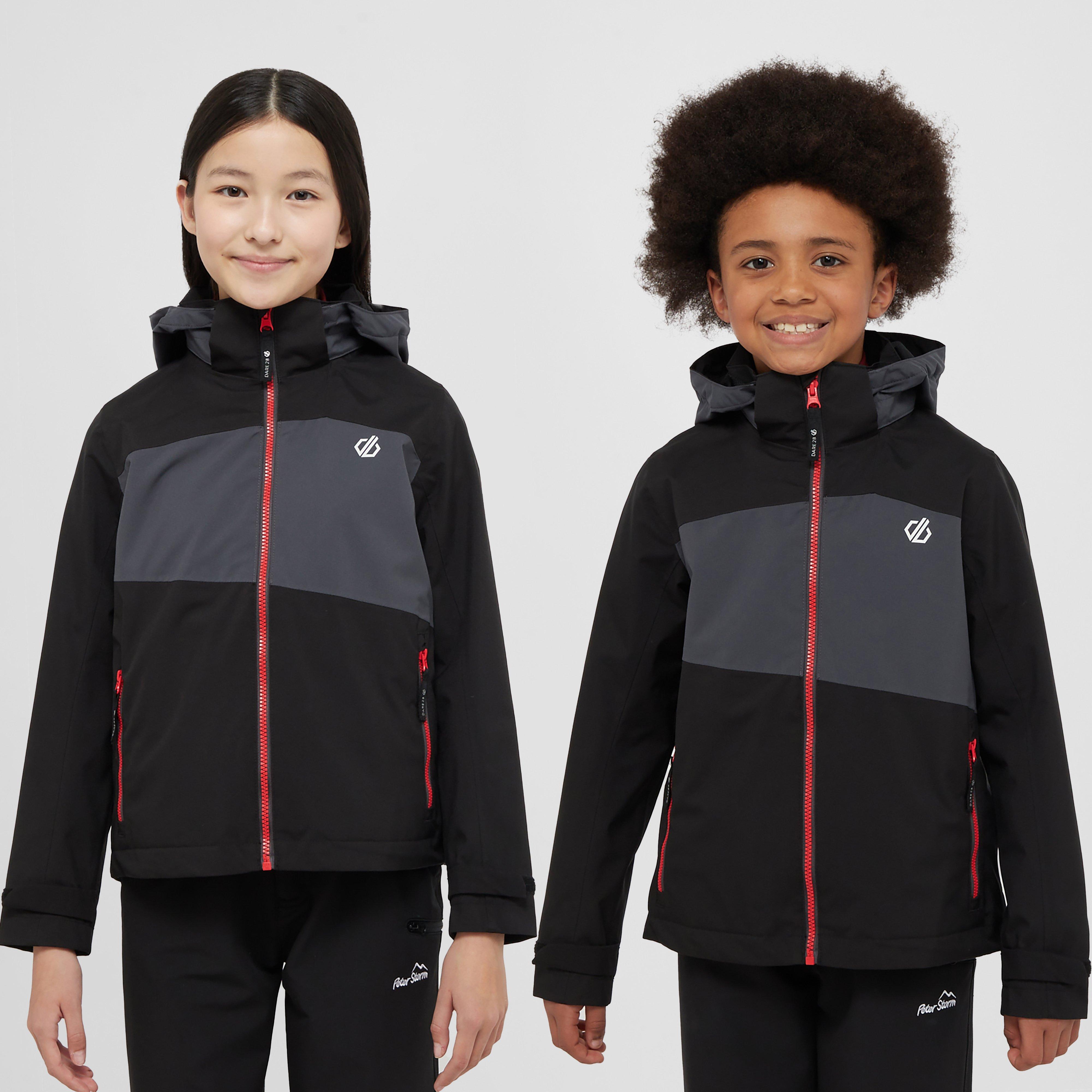 Kids' Explore Ii Waterproof Jacket - Black