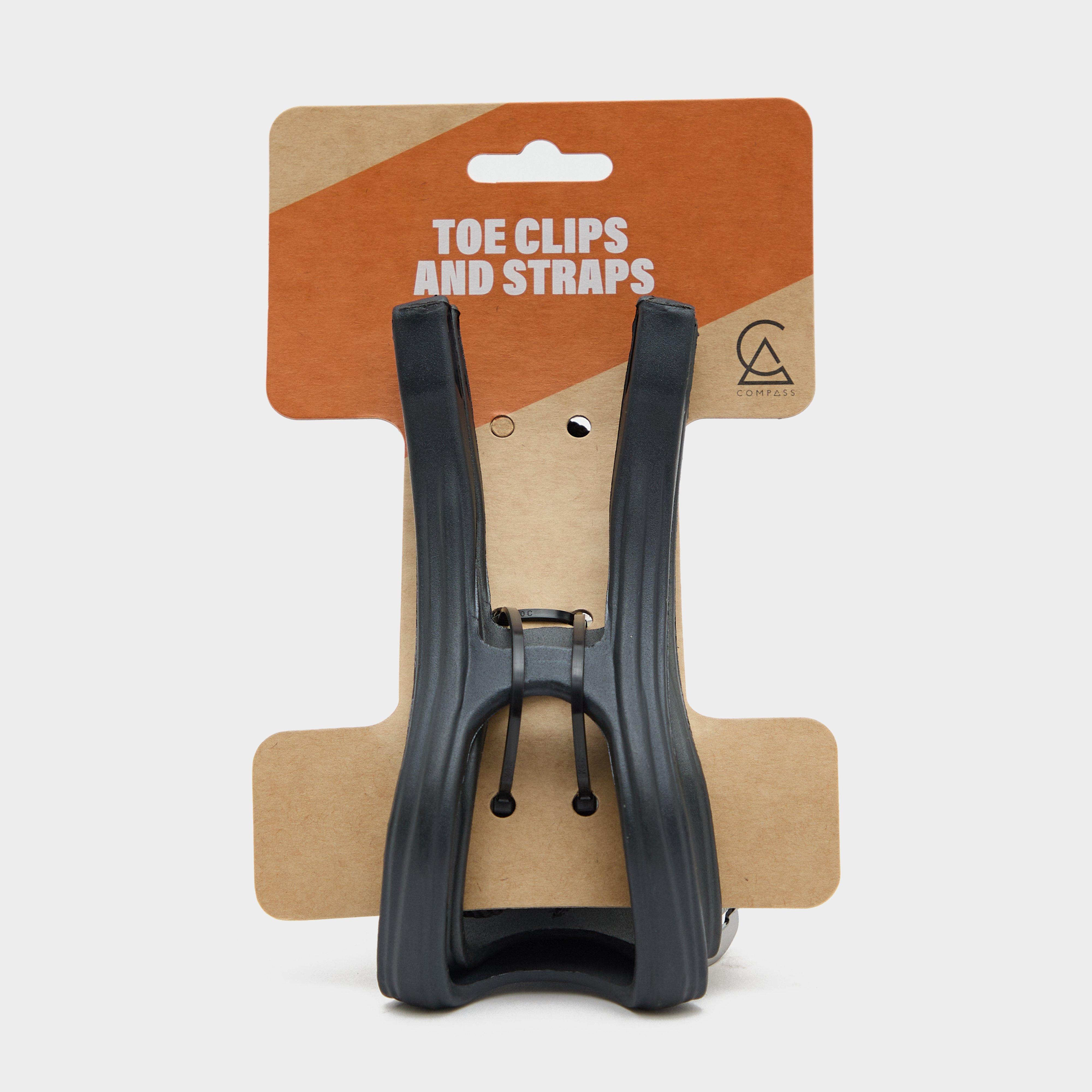 Resin Double Toe Clips, Black