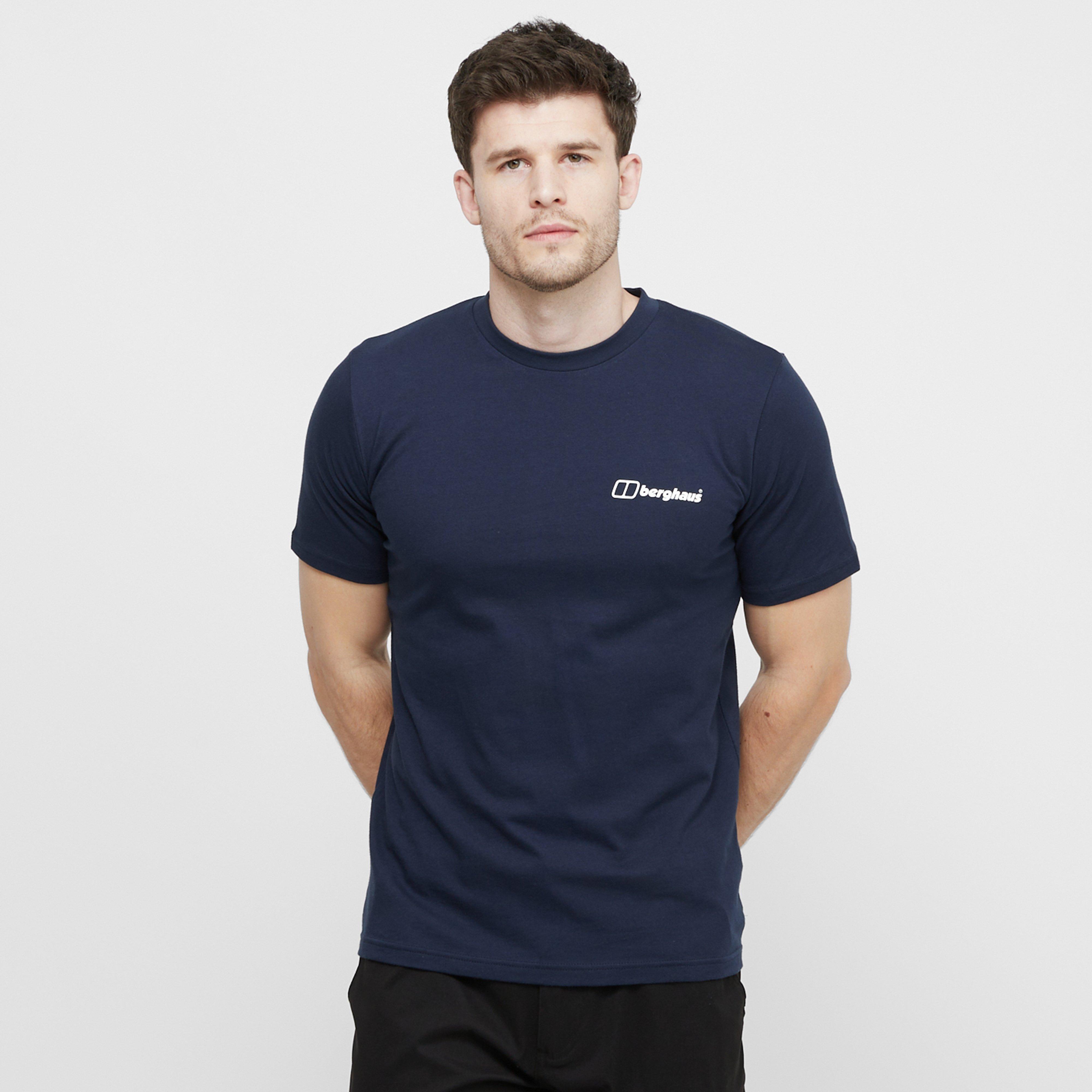 Berghaus Men's Mont Blanc Mtn T-Shirt - Nvy, NVY