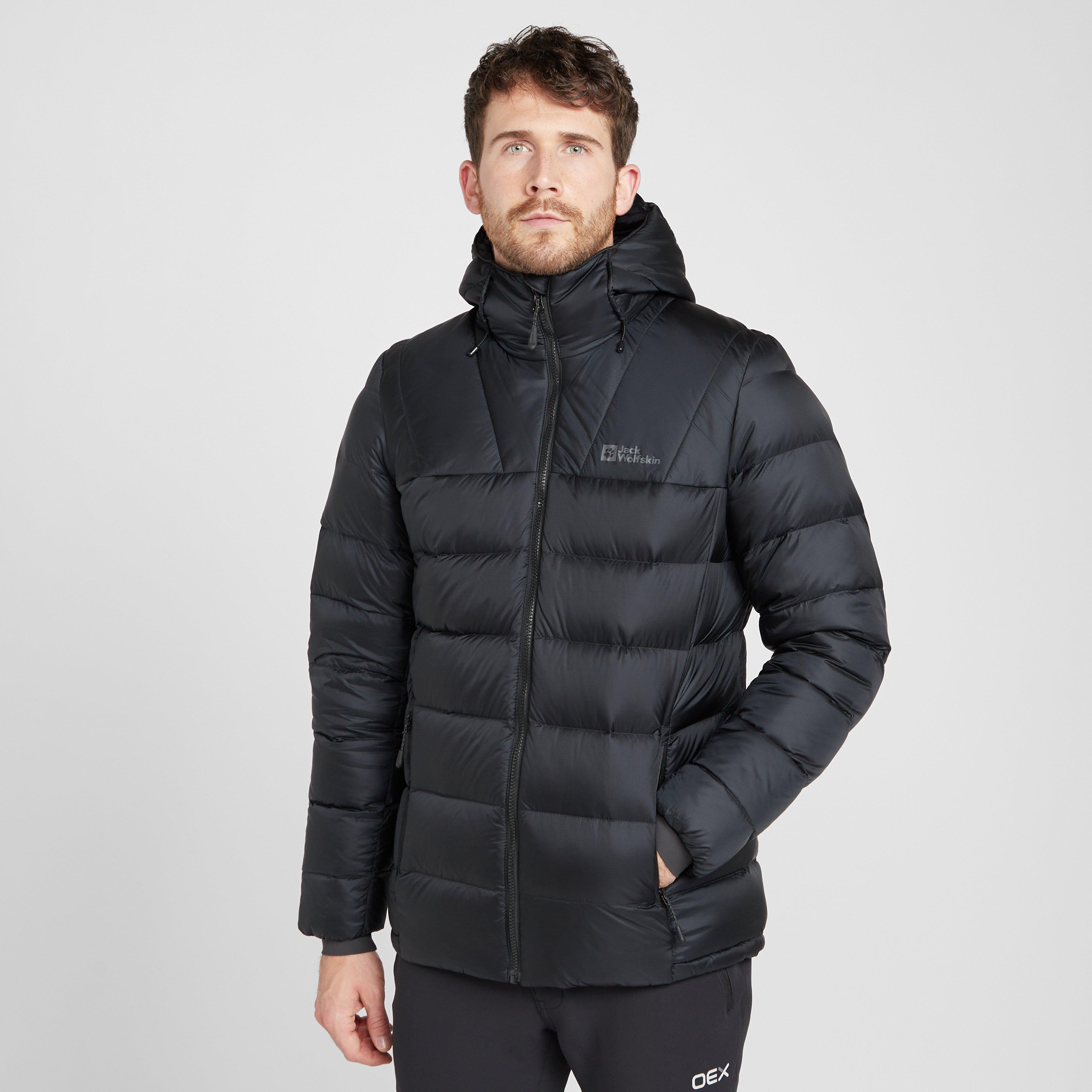 Men's Nebelhorn Down Hooded Jacket, Black