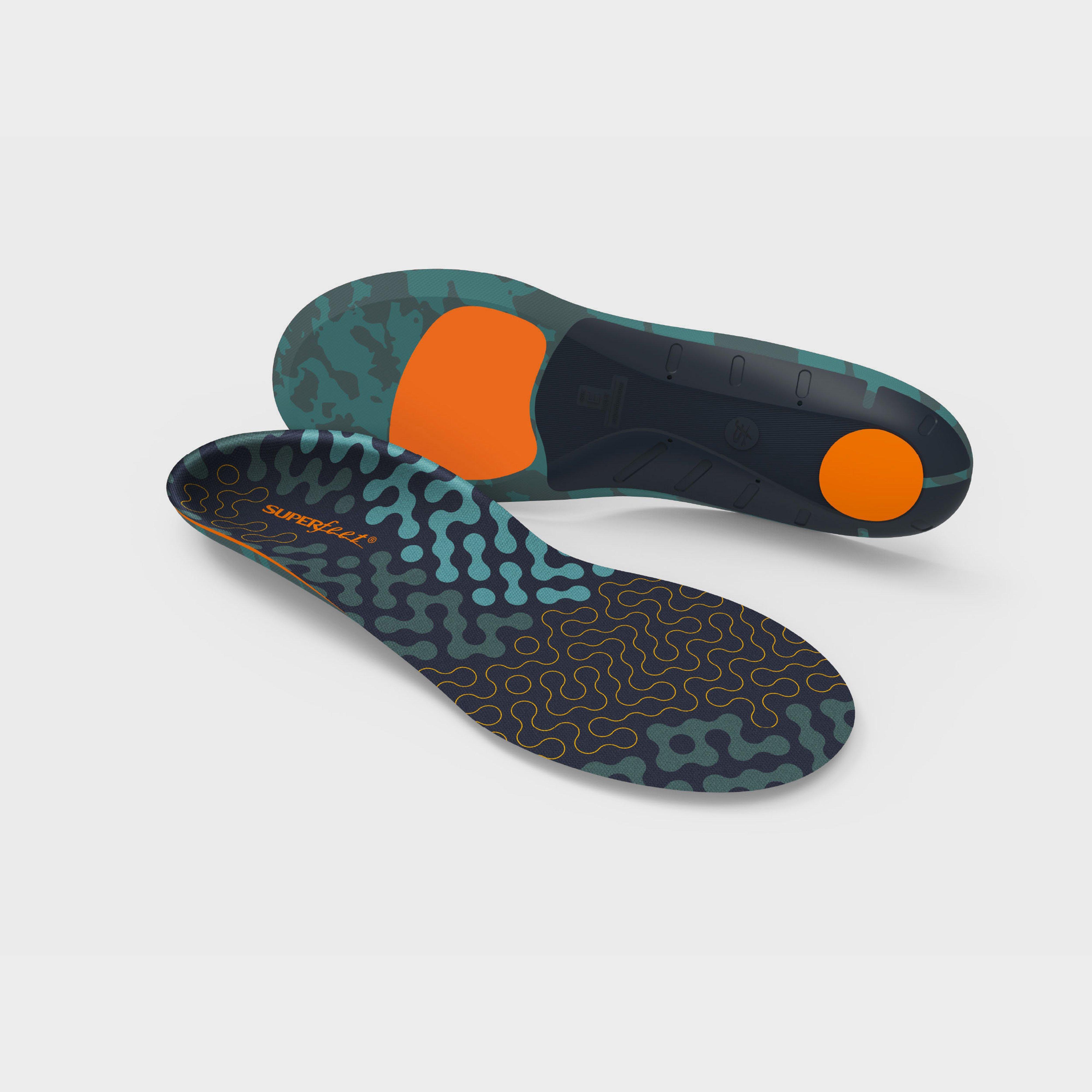 Active Cushion High Arch Insoles - Grey, Grey