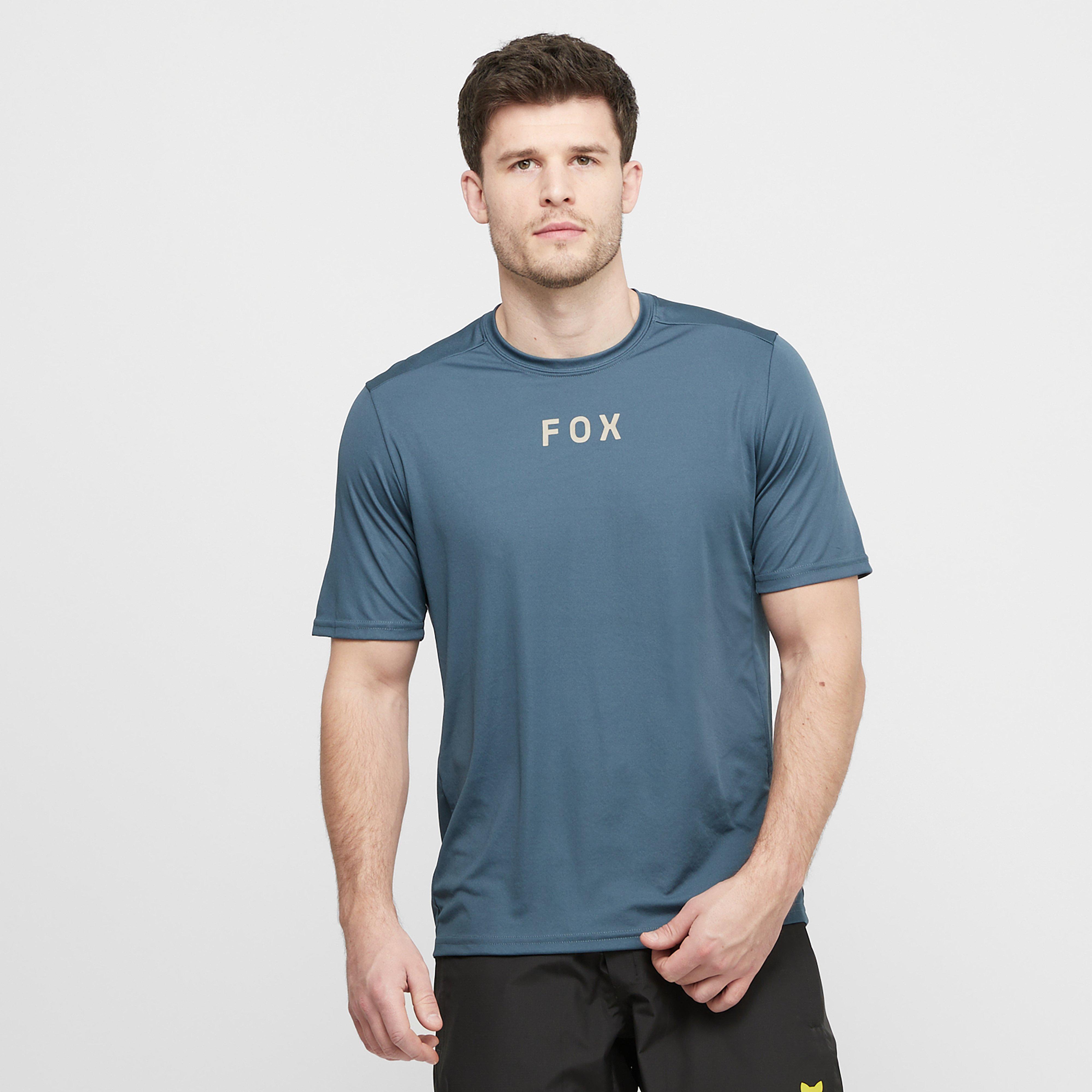 Millets FOX Ranger Short Sleeve Jersey - Blue, Blue