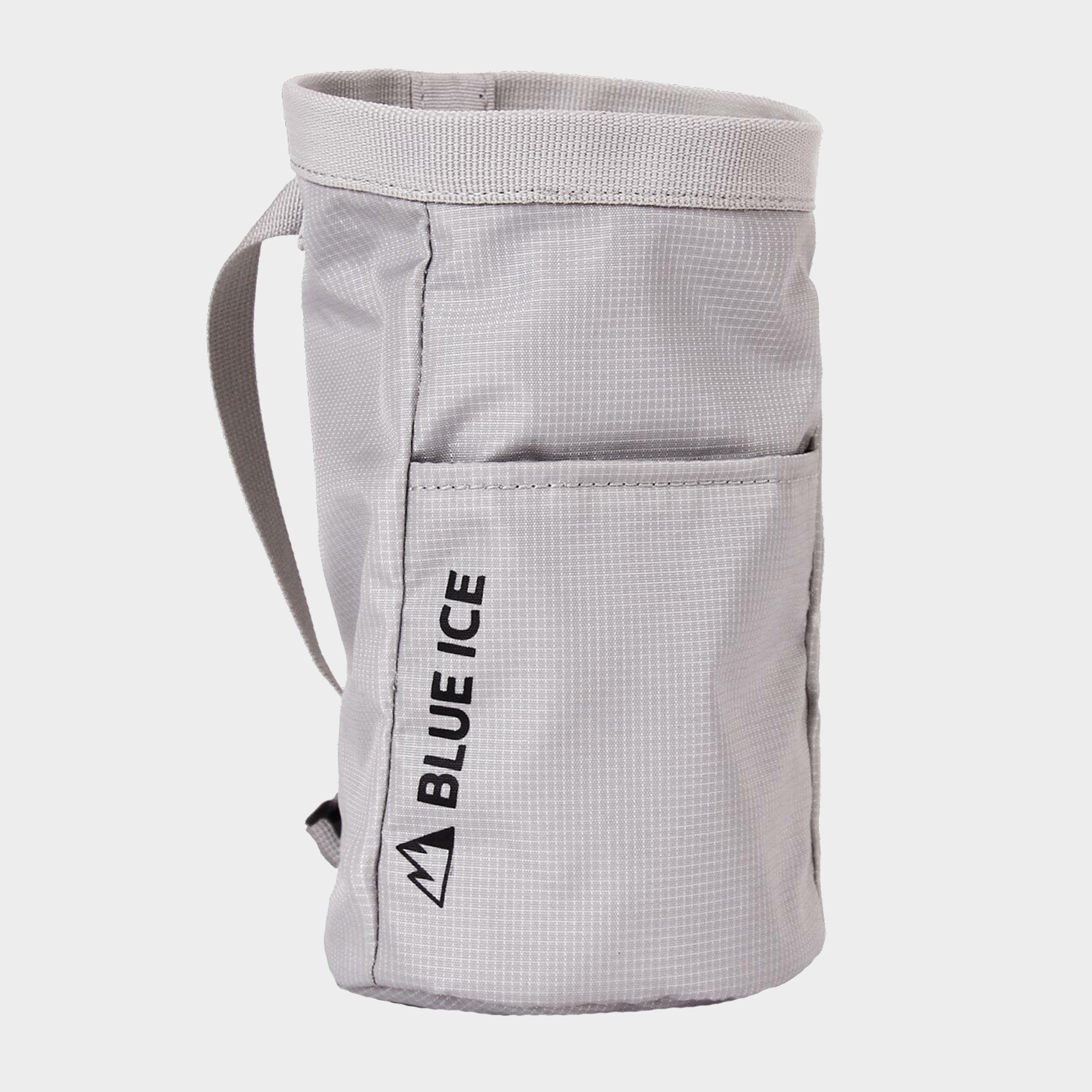 Blue Ice Saver Chalk Bag - Grey, grey