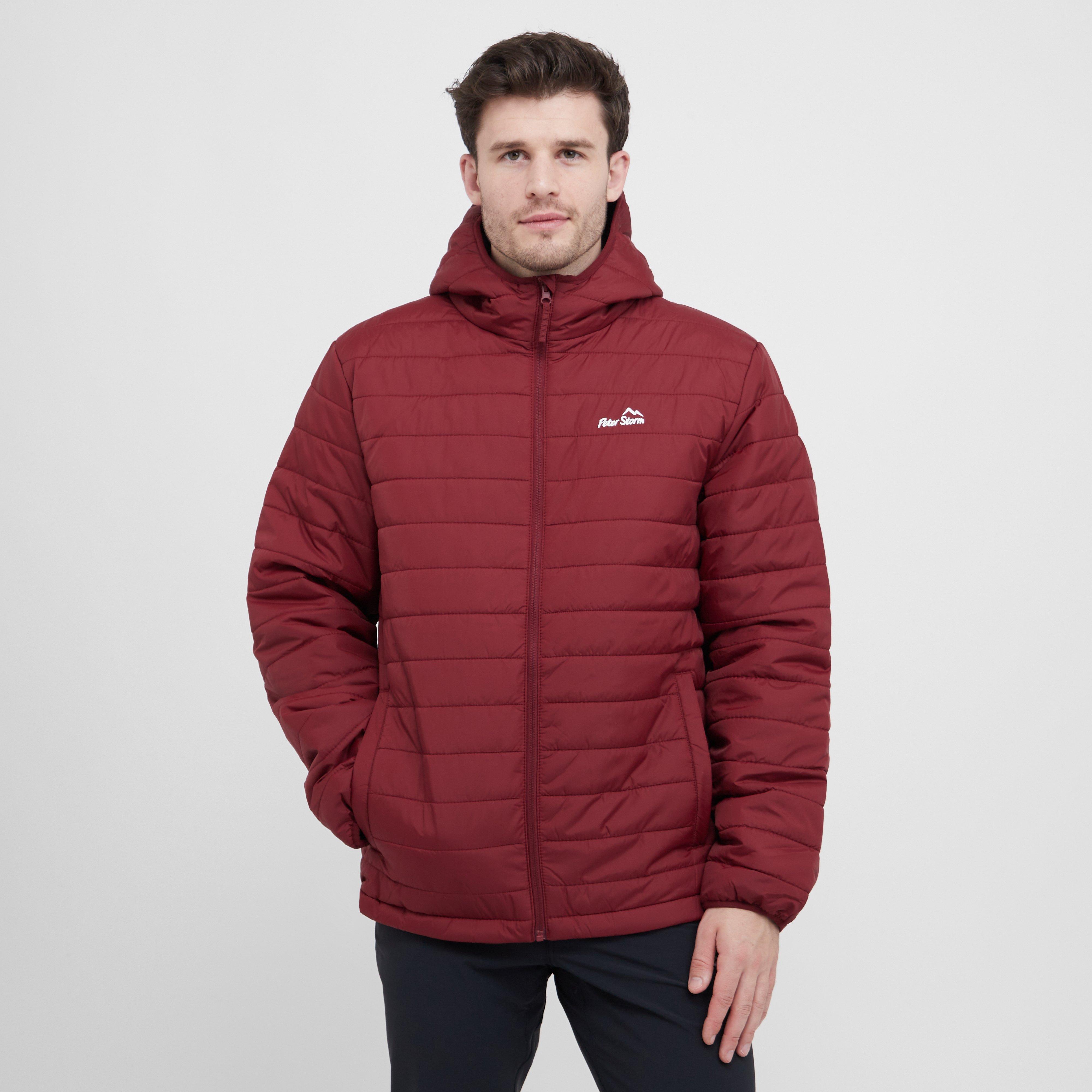 Peter Storm Men's Blisco Ii Hooded Jacket - Dkrd, DKRD