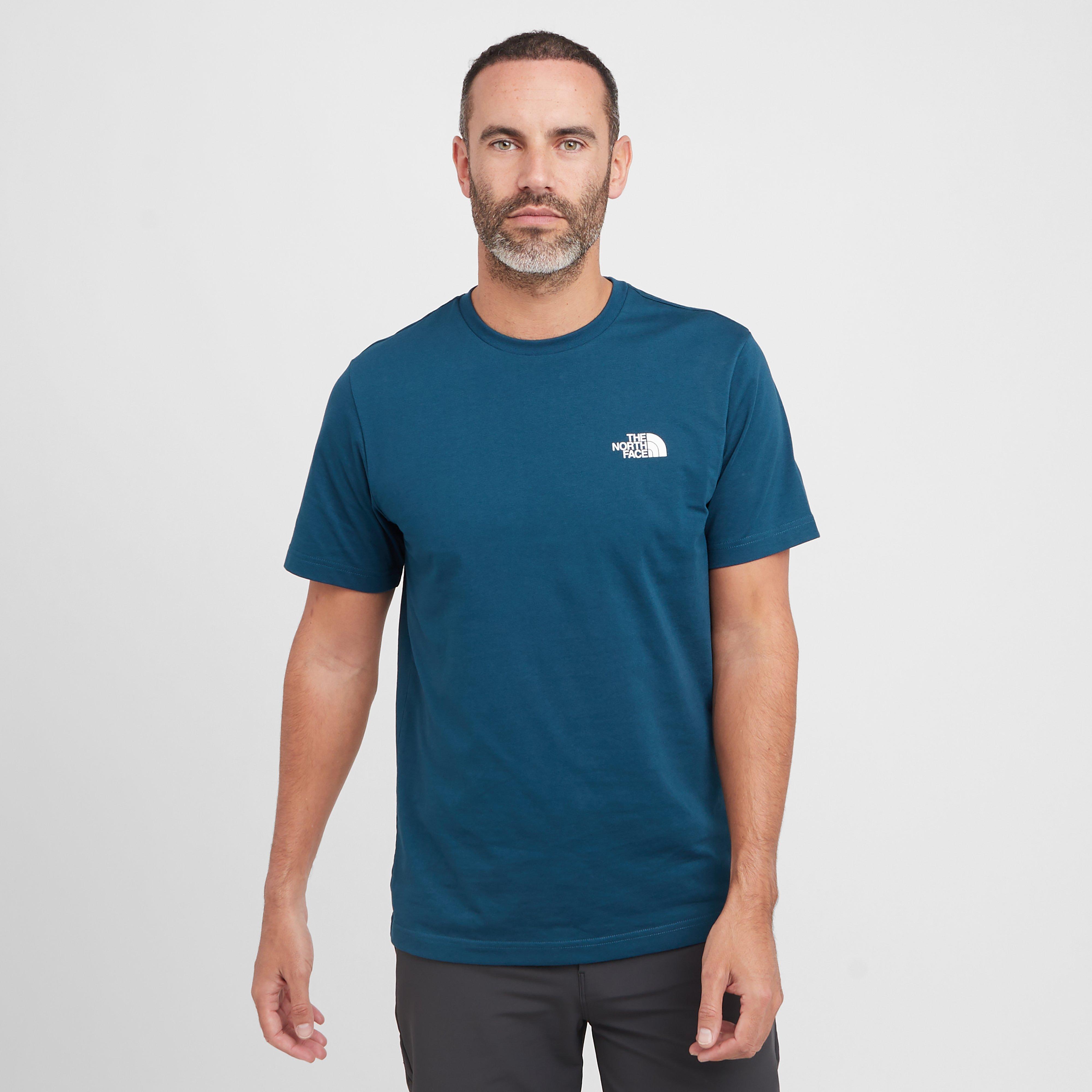 Men's Simple Dome T-Shirt, Blue