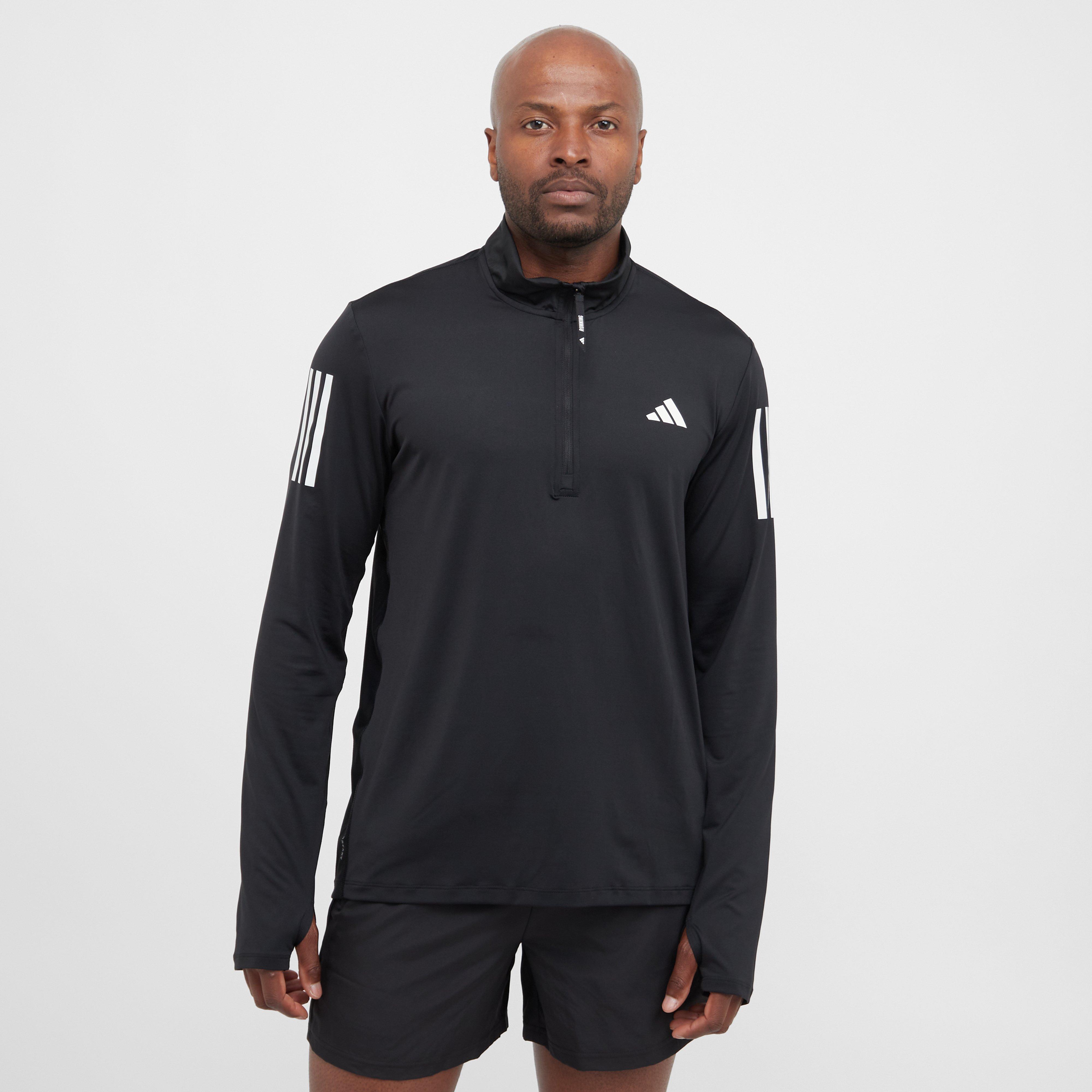 Men's Own the Run Half-Zip Track Top, Black