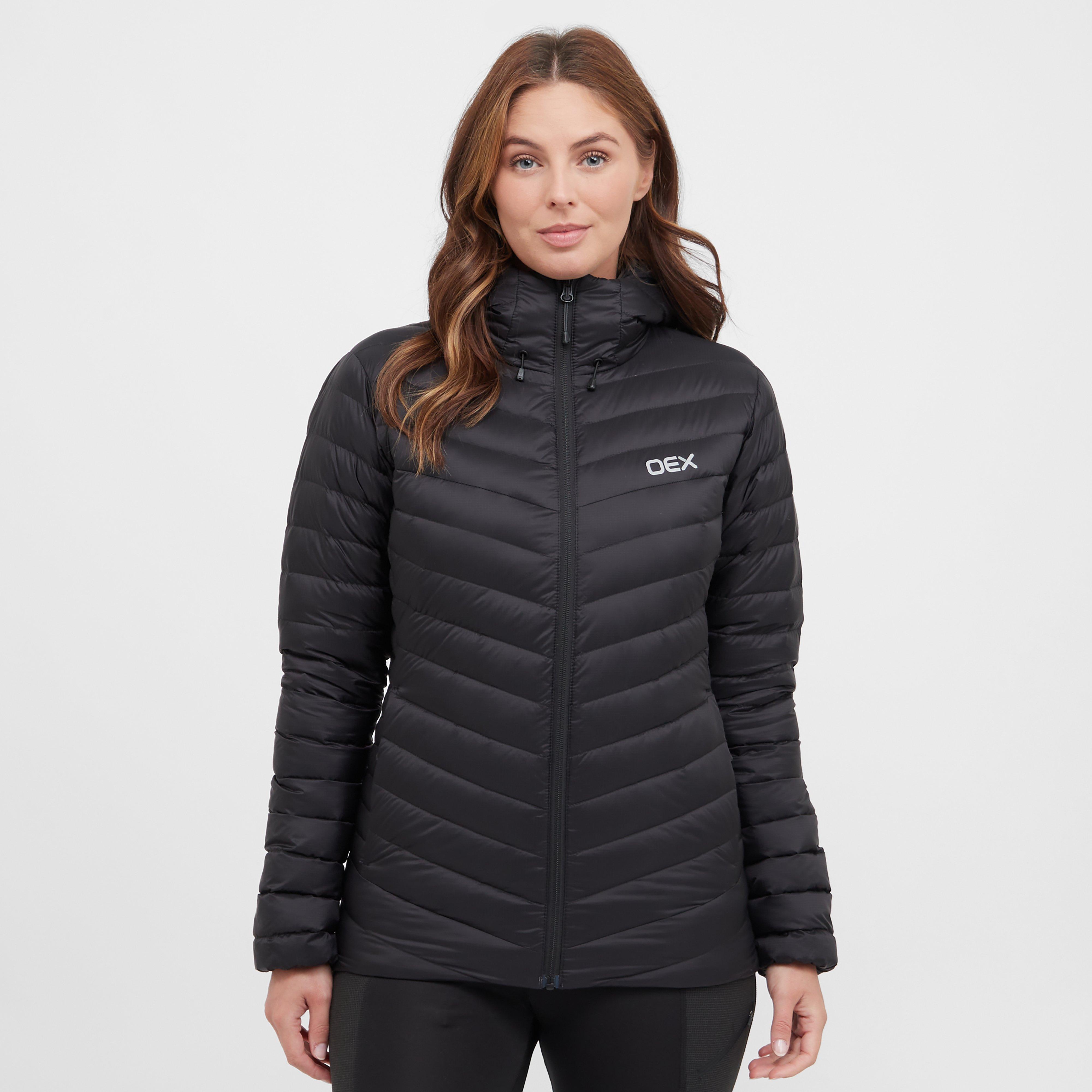 Oex Women's Kintra Down Jacket - Blk, BLK