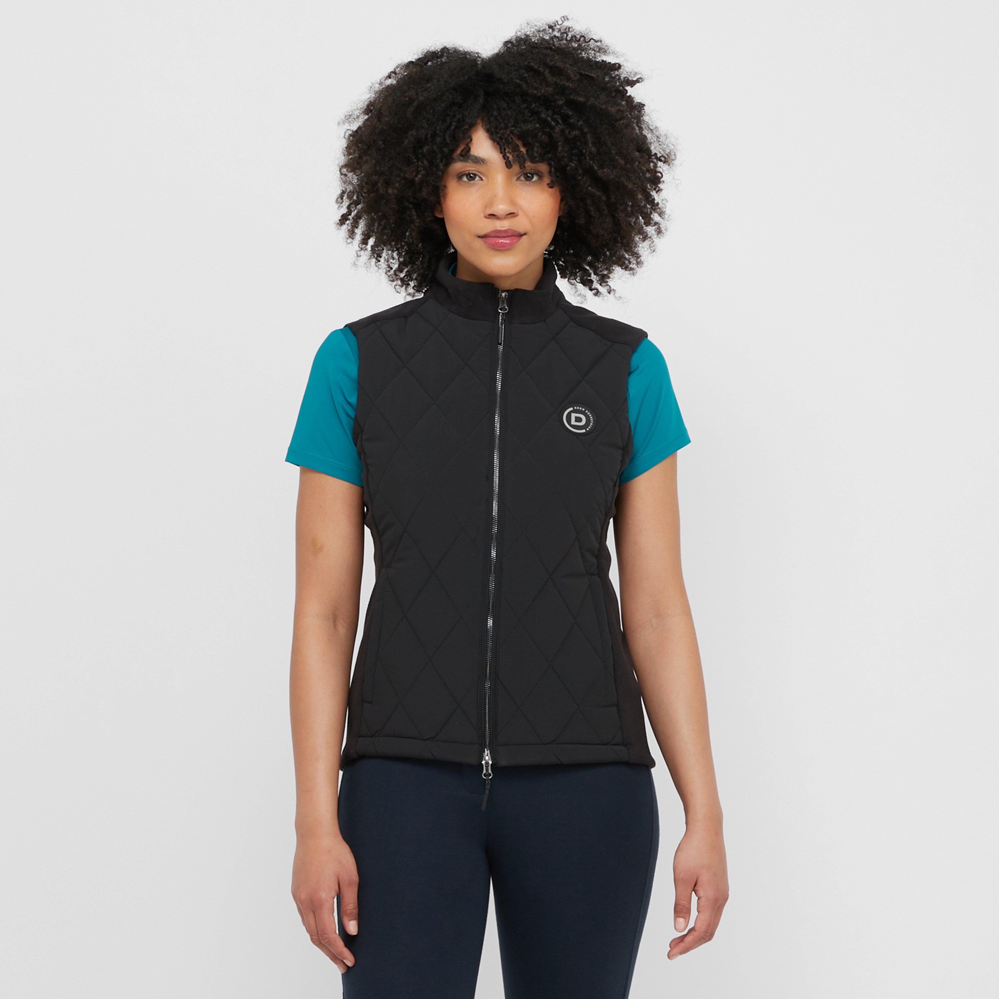 Dublin Women's Quinn Quilted Body Warmer - Black, BLACK