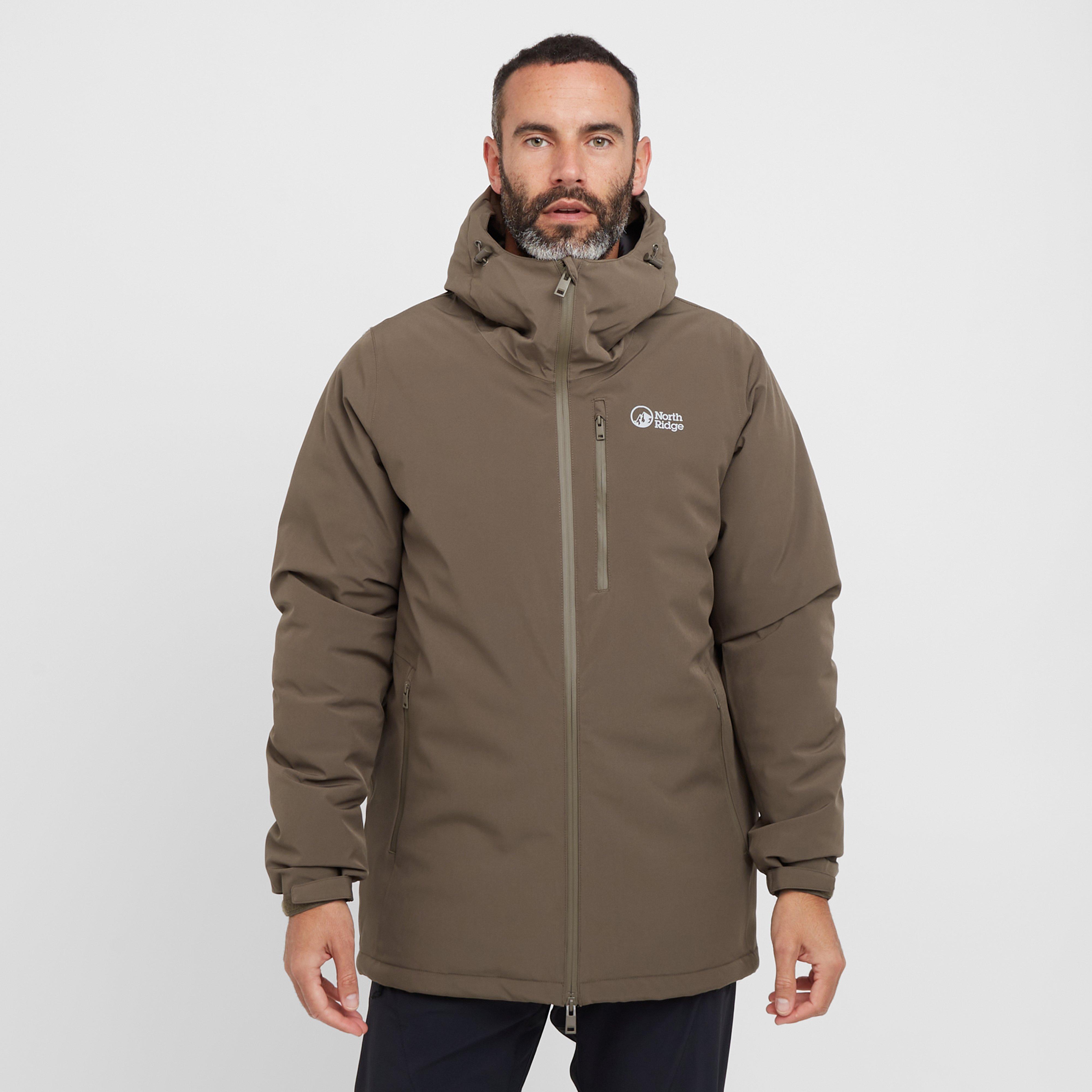 North Ridge Men's Domain Waterproof Parka - Brn, BRN