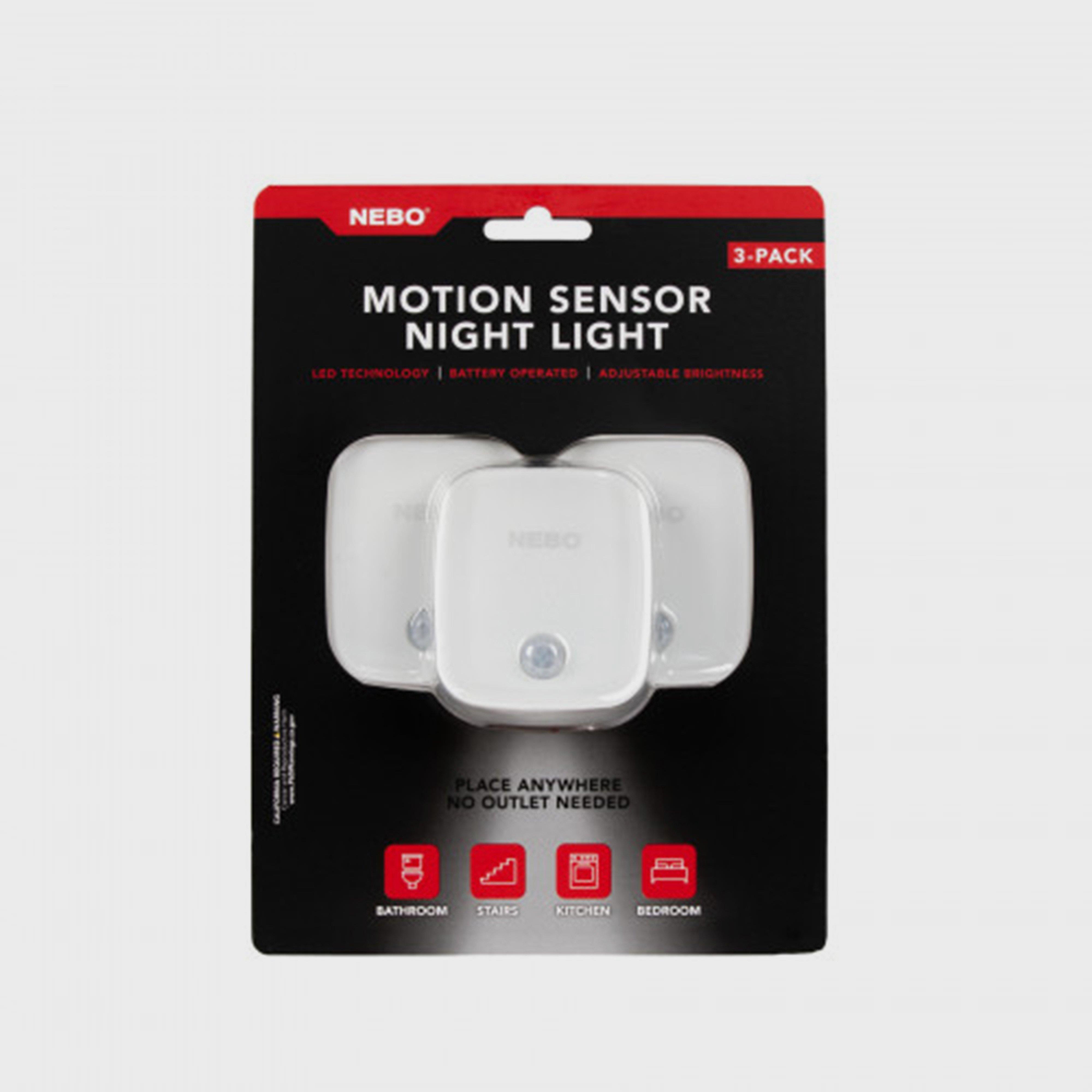 Click to view product details and reviews for Led Motion Sensor Night Light 3 Pack White.