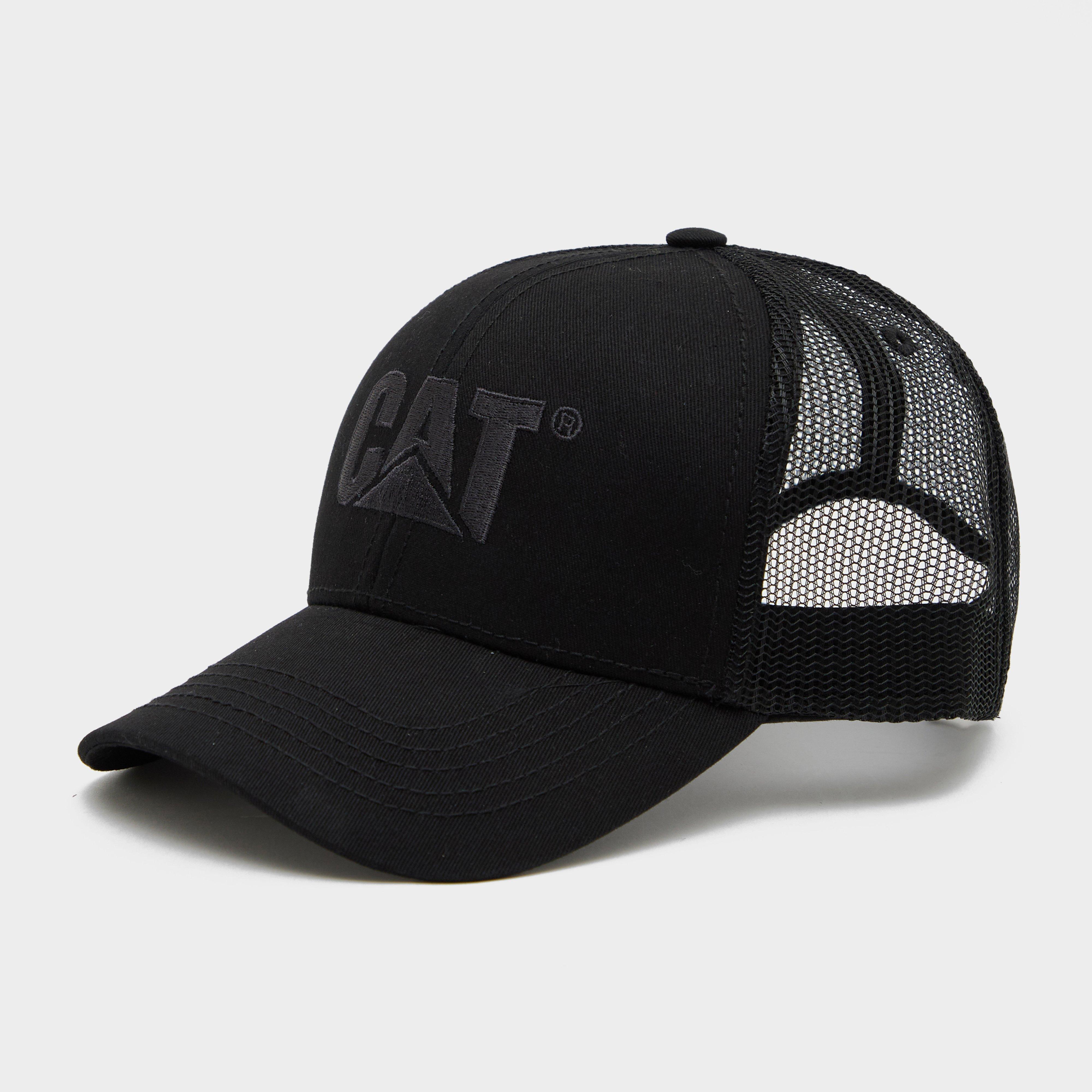 Raised Logo Cap - Black, Black