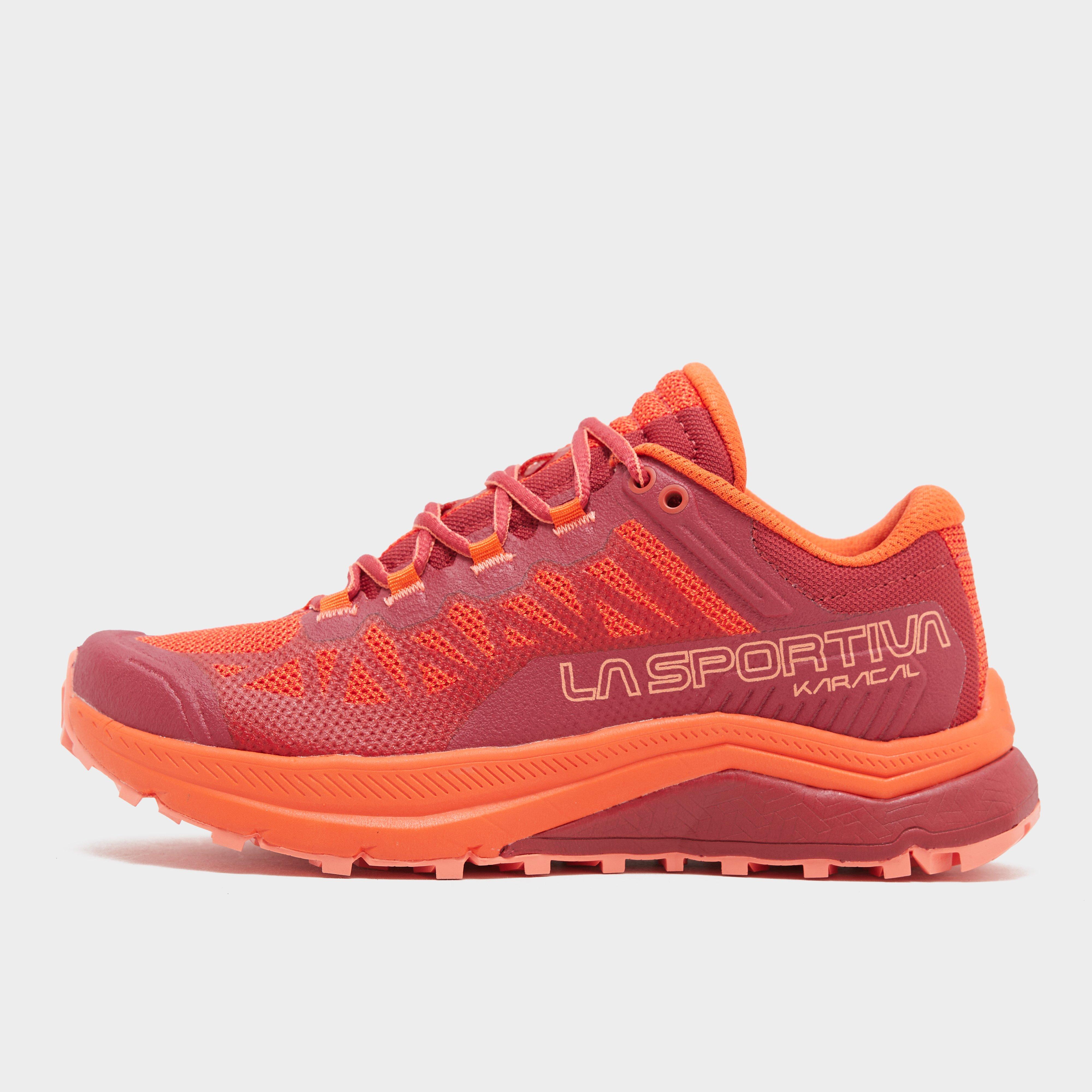 La Sportiva Women's Karacal Trail Running Shoes - Red, RED