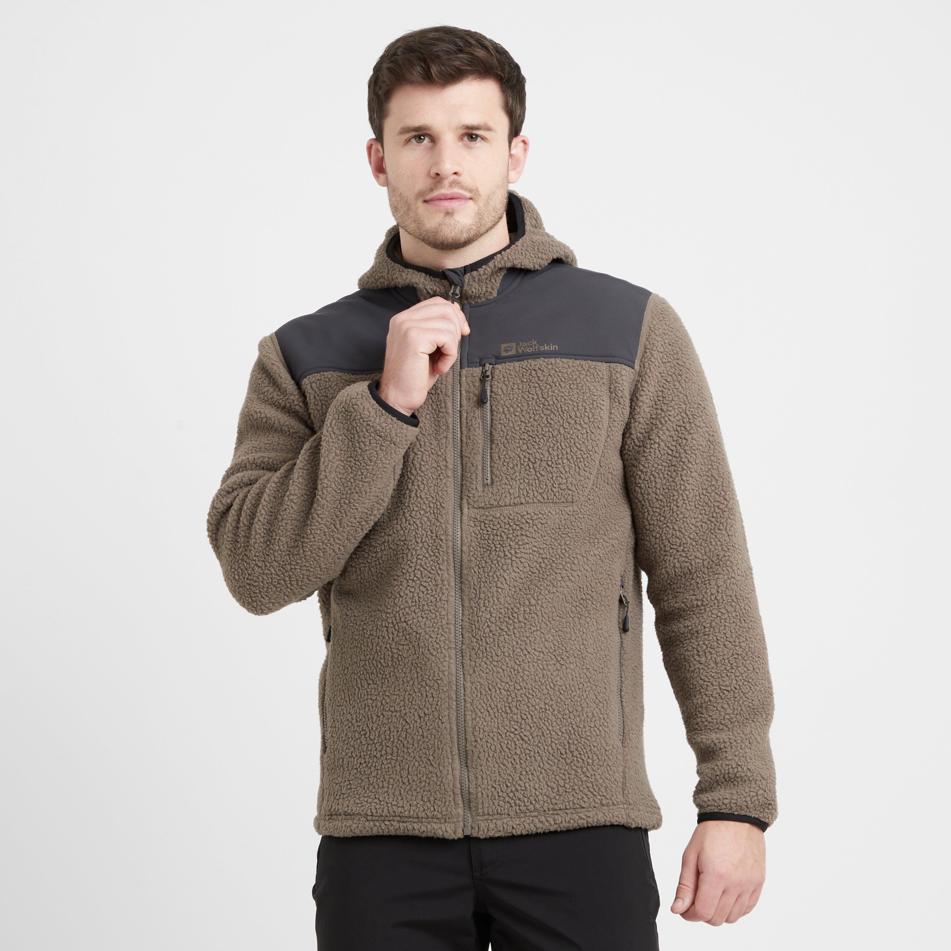 Men's Kammweg Pile Fleece Jacket - Brown, Brown