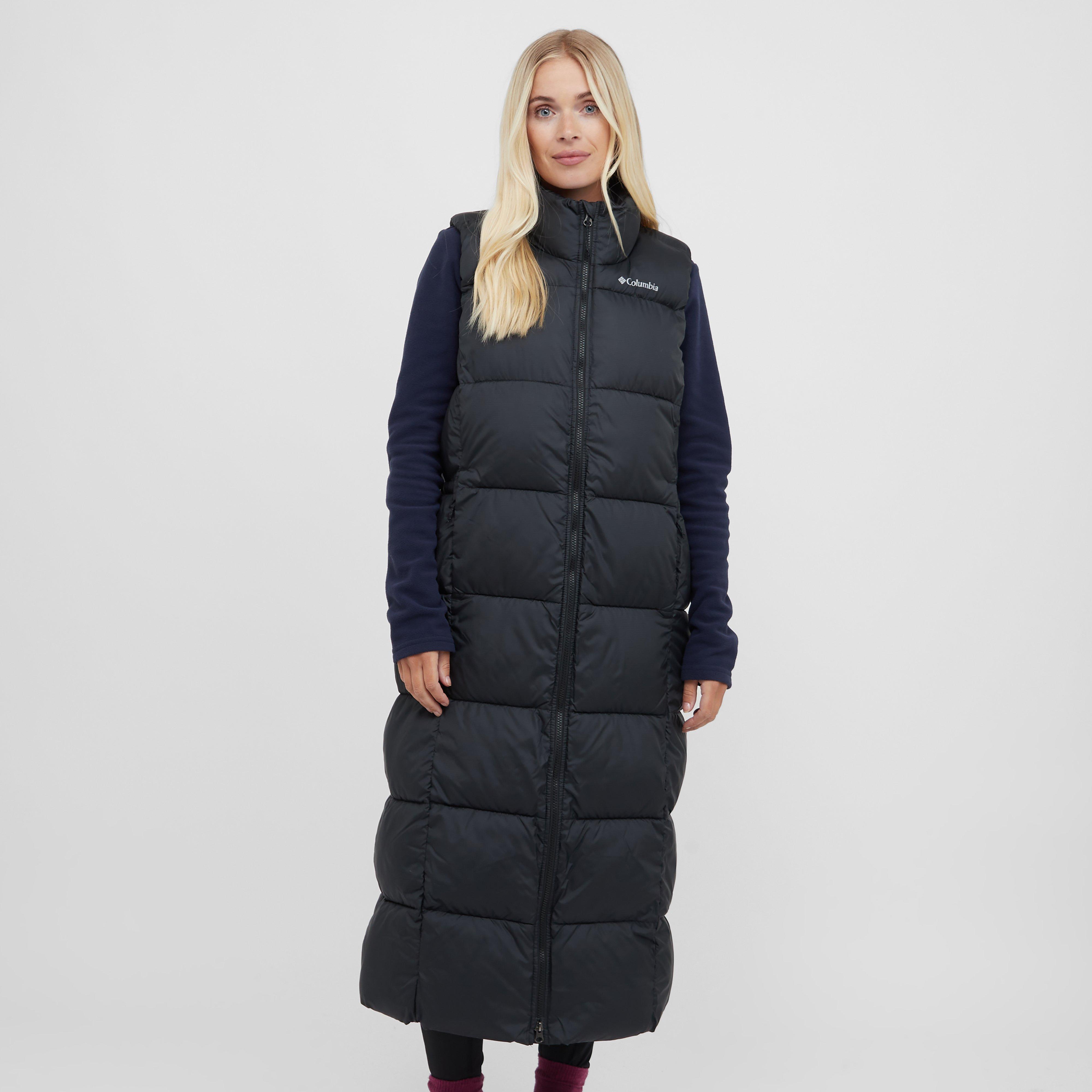 Women's Puffect Long Puffer Vest - Black