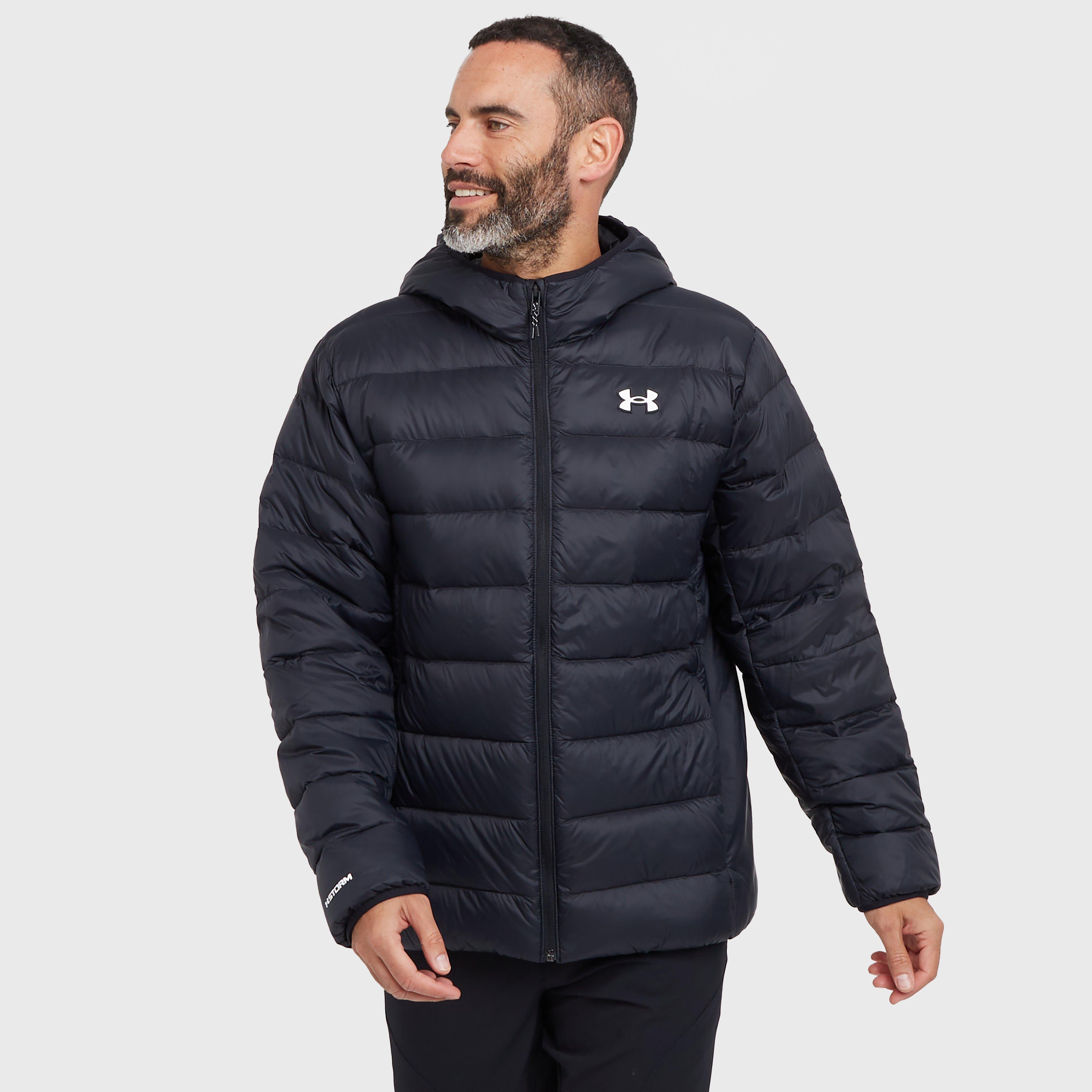 Under Armour Men's Legend Down Hooded Jacket - Black, Black