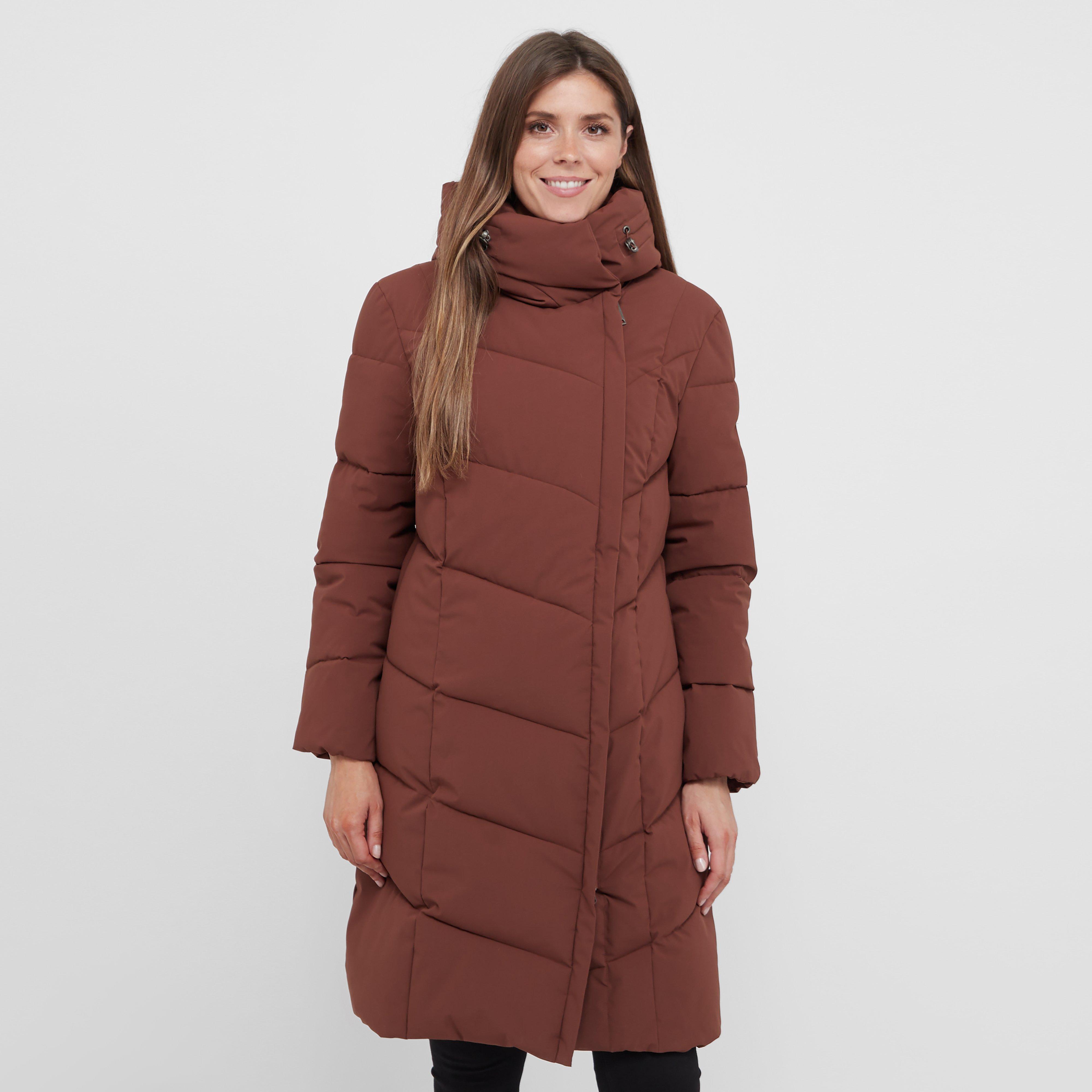 Women's Nurie Quilted Jacket - Brown, Brown