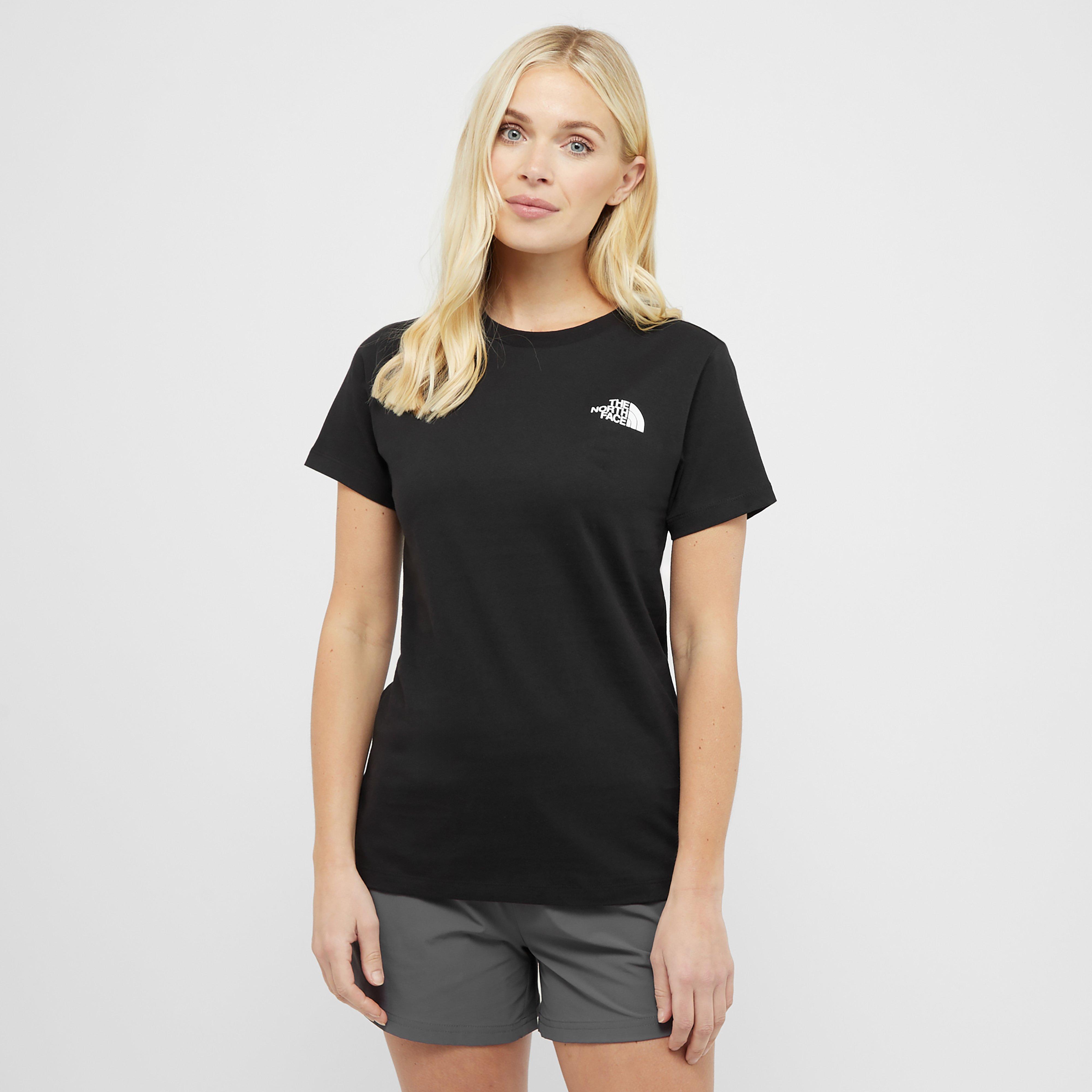 The North Face Women's Box Nse Slim Short Sleeve Tee - Black, Black